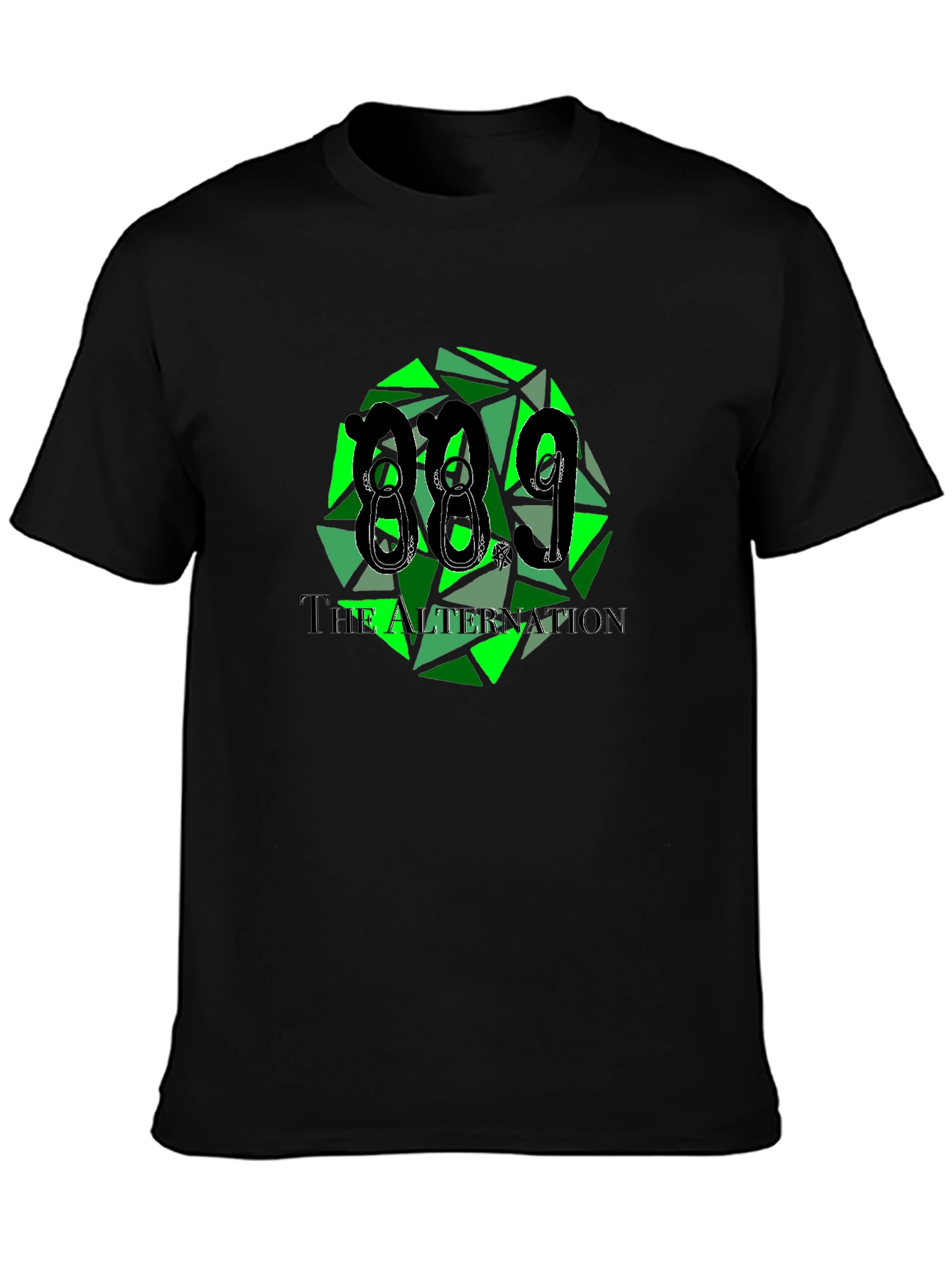 The Alternation Graphic T-Shirt - Black
