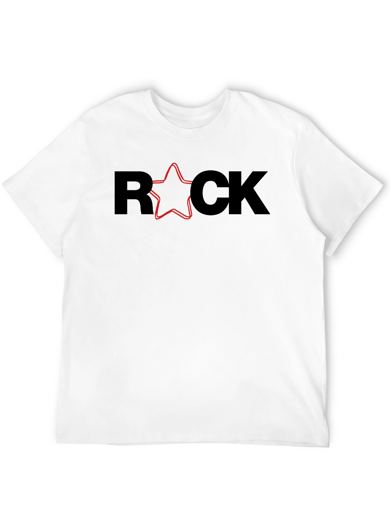 Rock Star Graphic Tee - Black