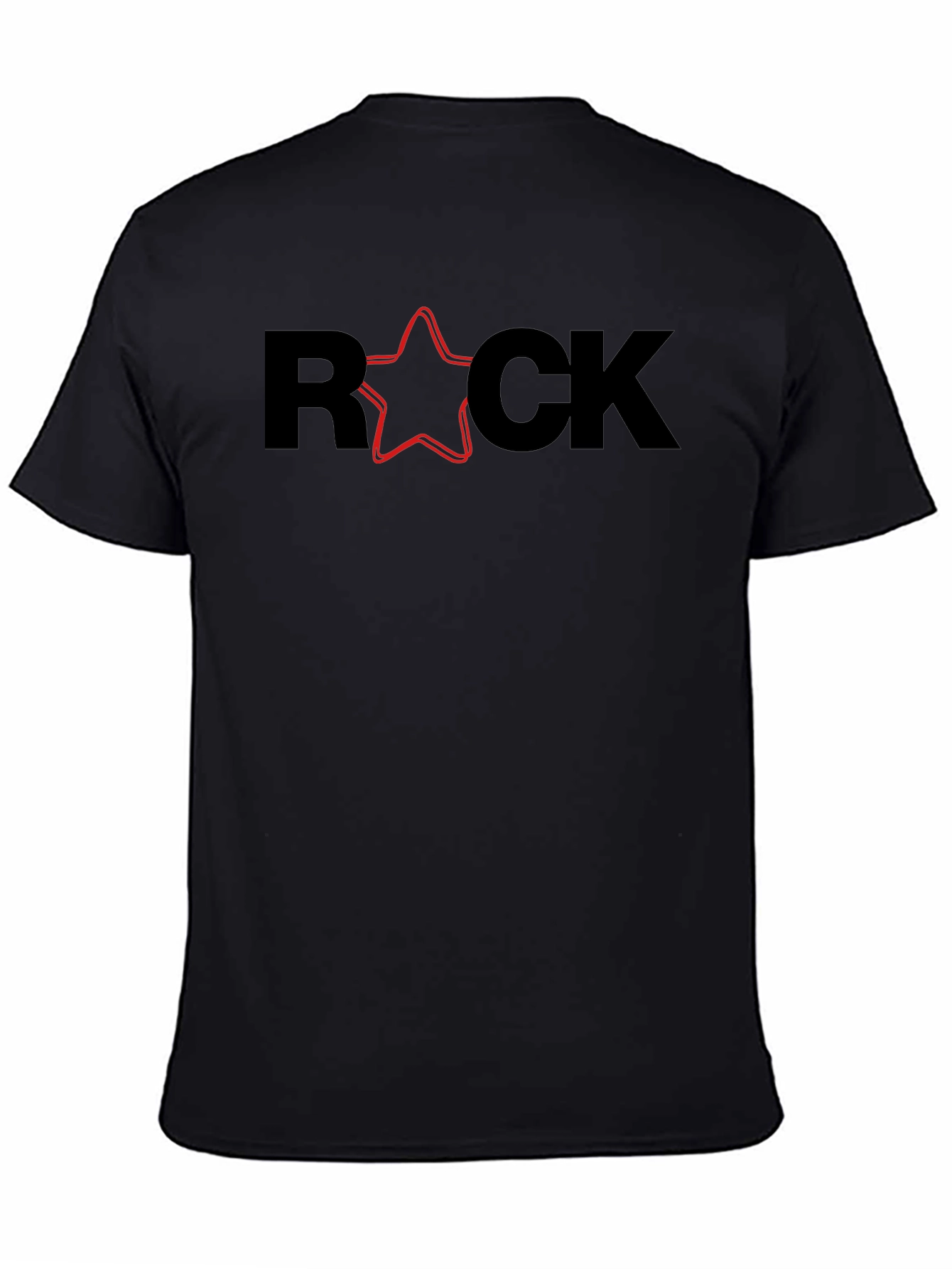 Rock Star Graphic Tee - Black