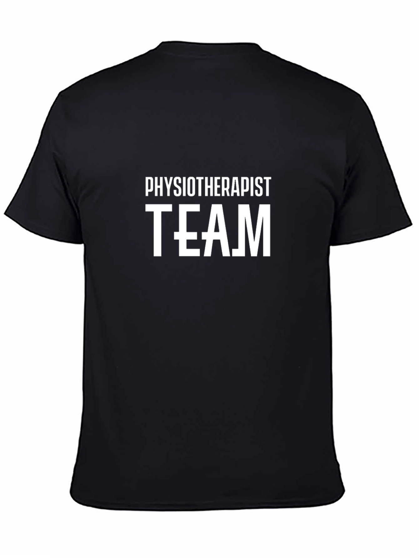 Physiotherapist Team Black T-Shirt
