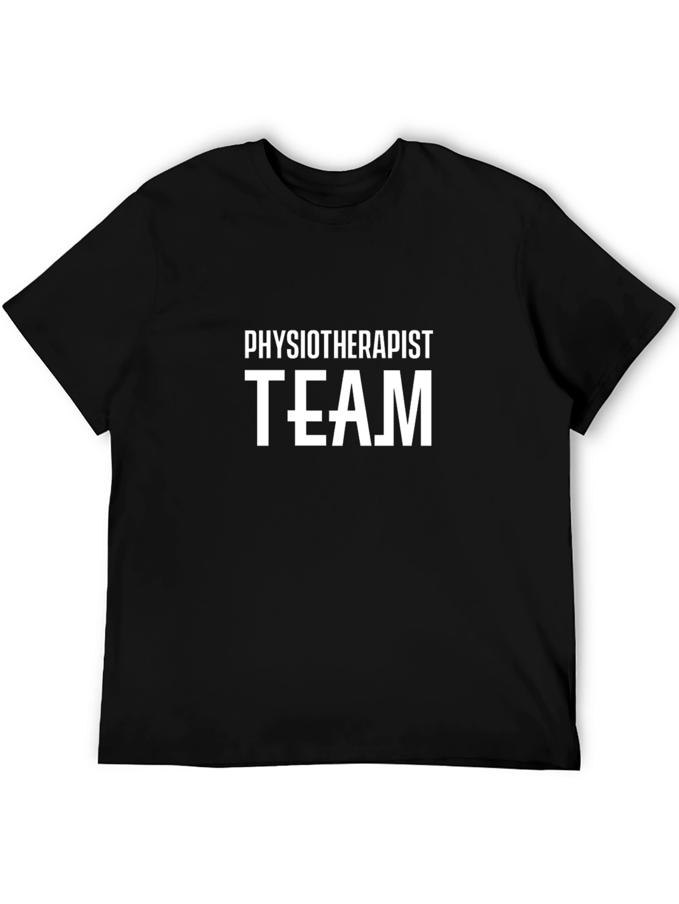 Physiotherapist Team Black T-Shirt