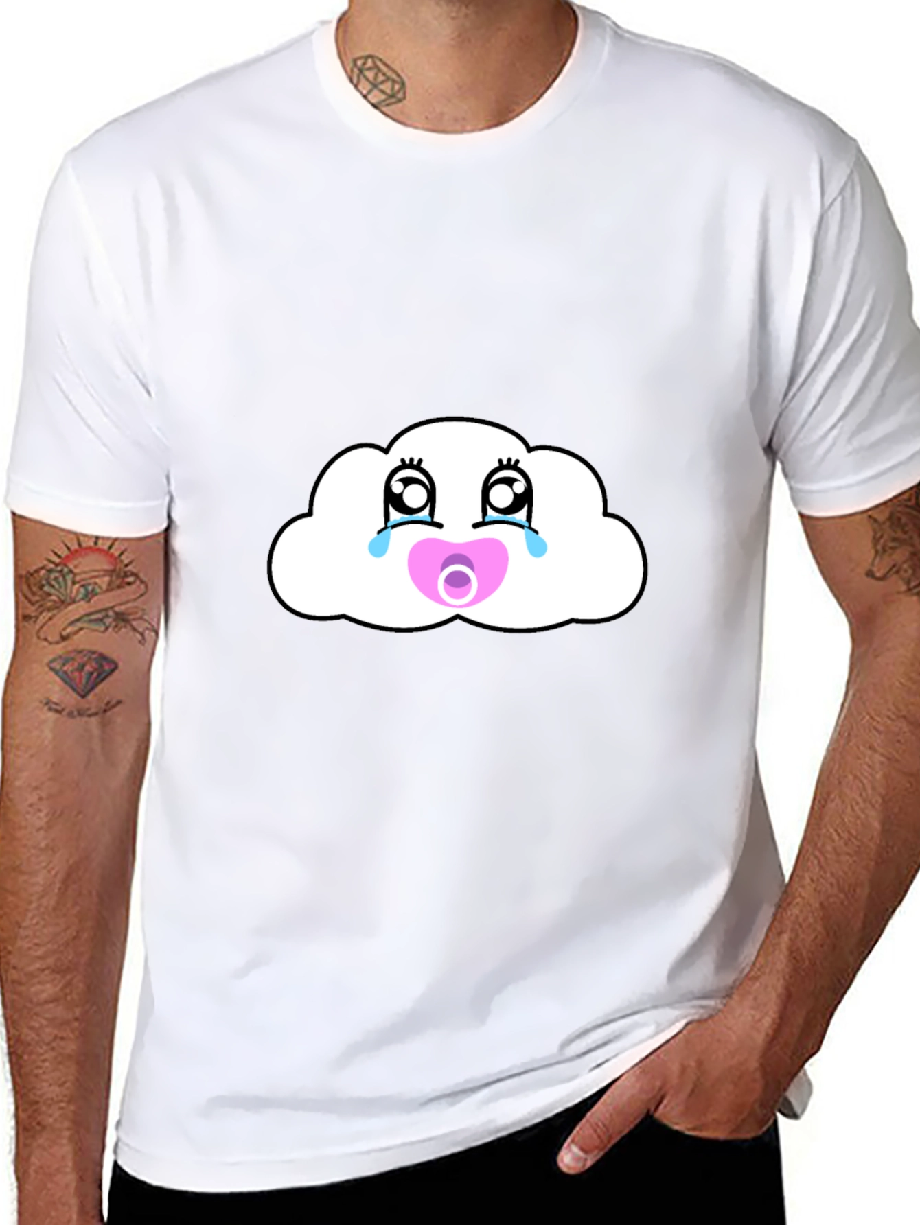 Cloud Baby Crying T-Shirt