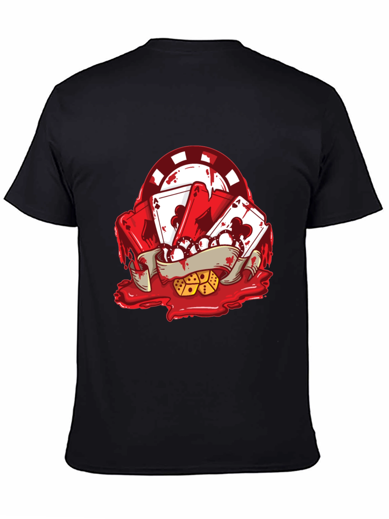 Ace High T-Shirt - Poker Graphic Tee