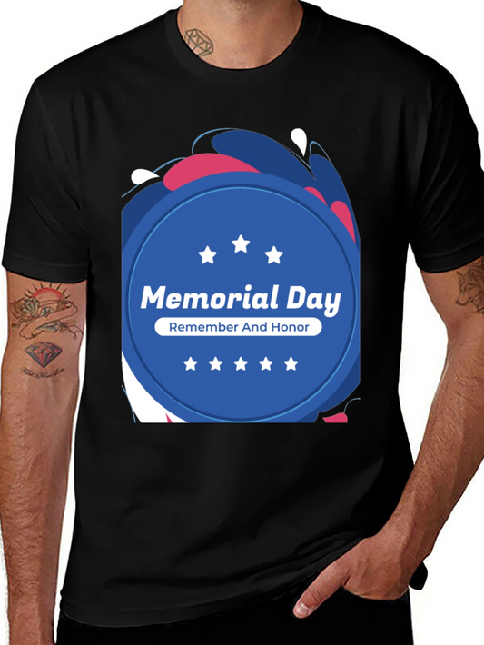 Memorial Day T-Shirt - Remember and Honor