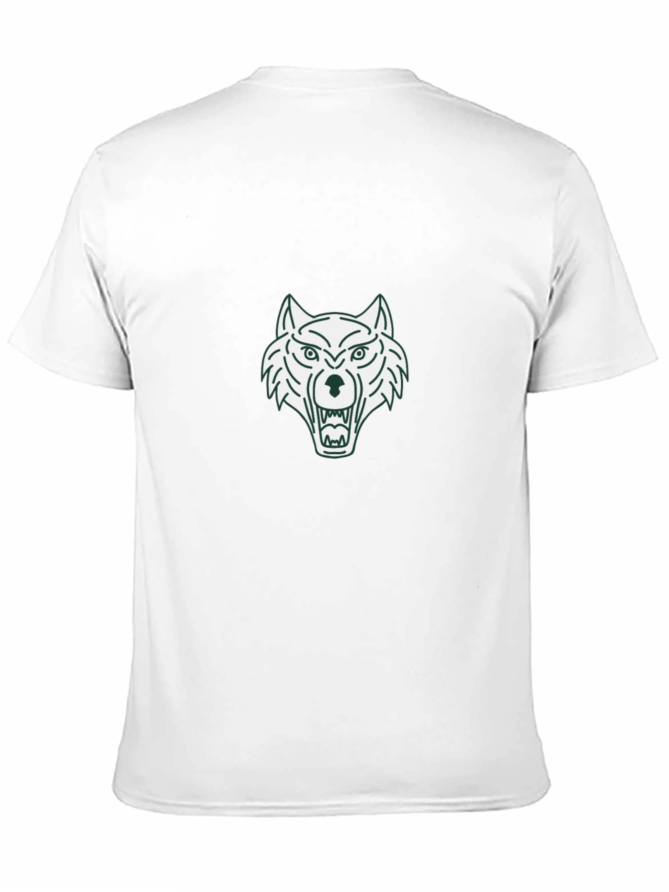 Black Wolf Graphic Tee - Mens Short Sleeve