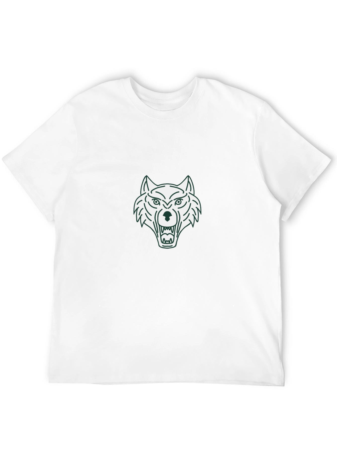 Black Wolf Graphic Tee - Mens Short Sleeve