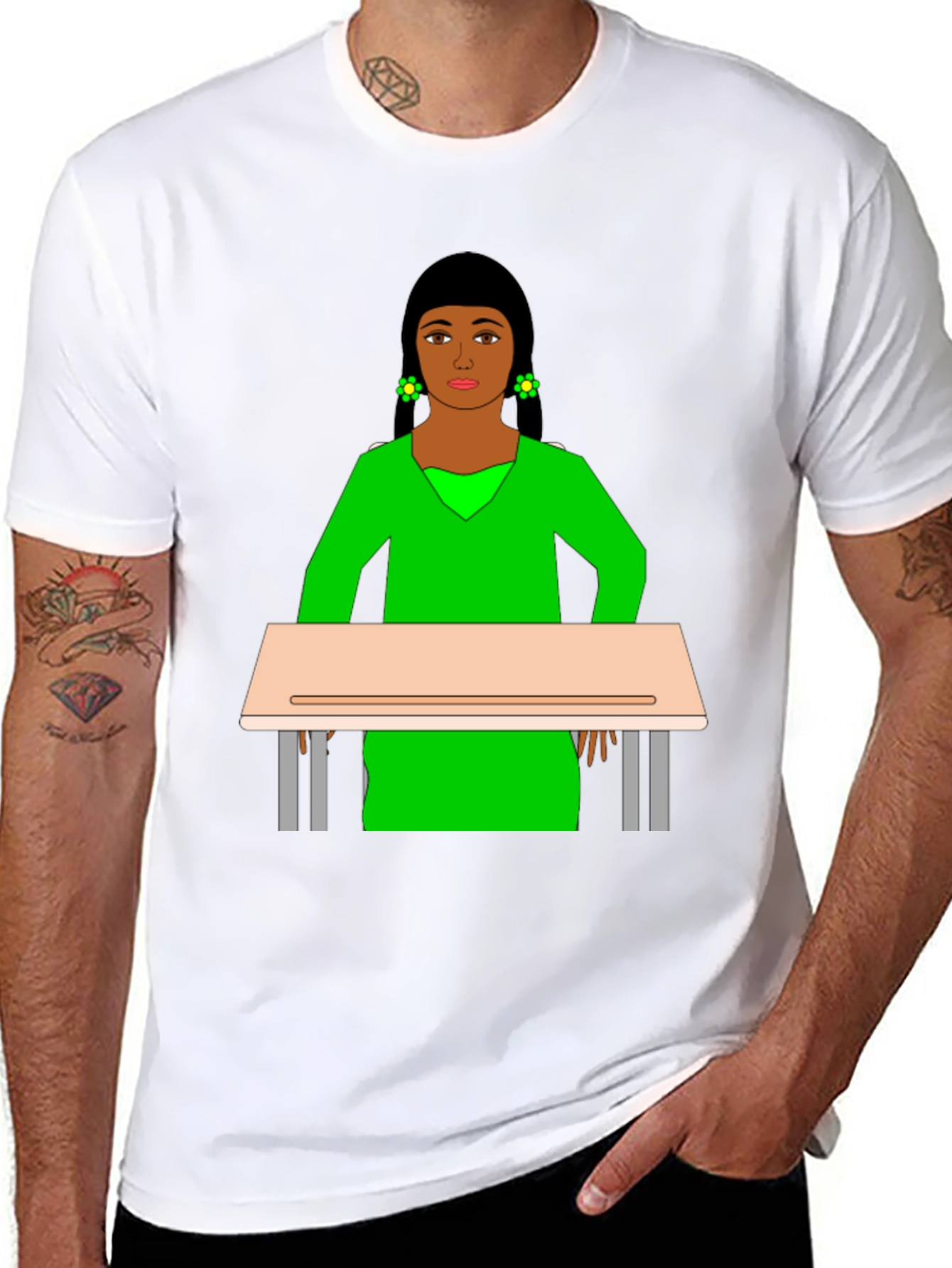 Student Desk Graphic Tee