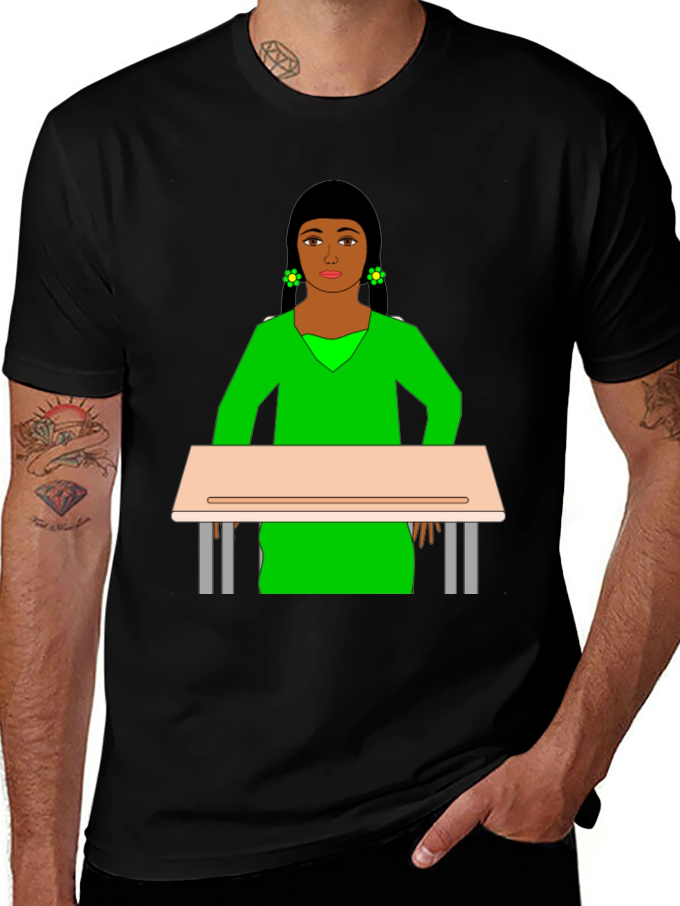 Student Desk Graphic Tee