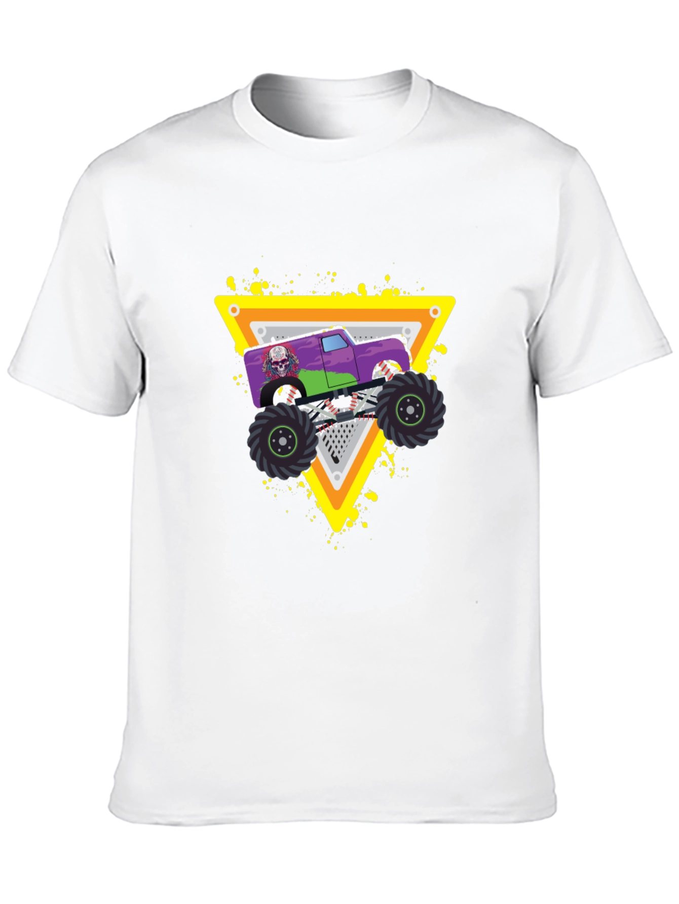 Monster Truck Graphic Black T-Shirt