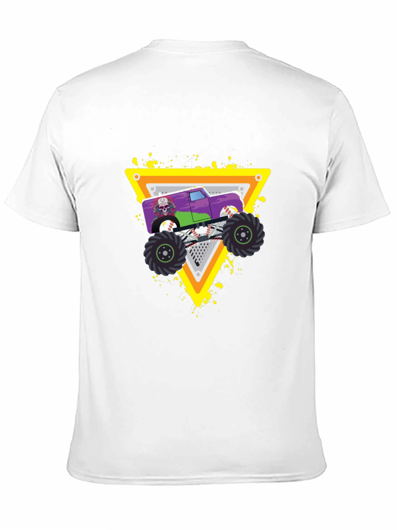 Monster Truck Graphic Black T-Shirt