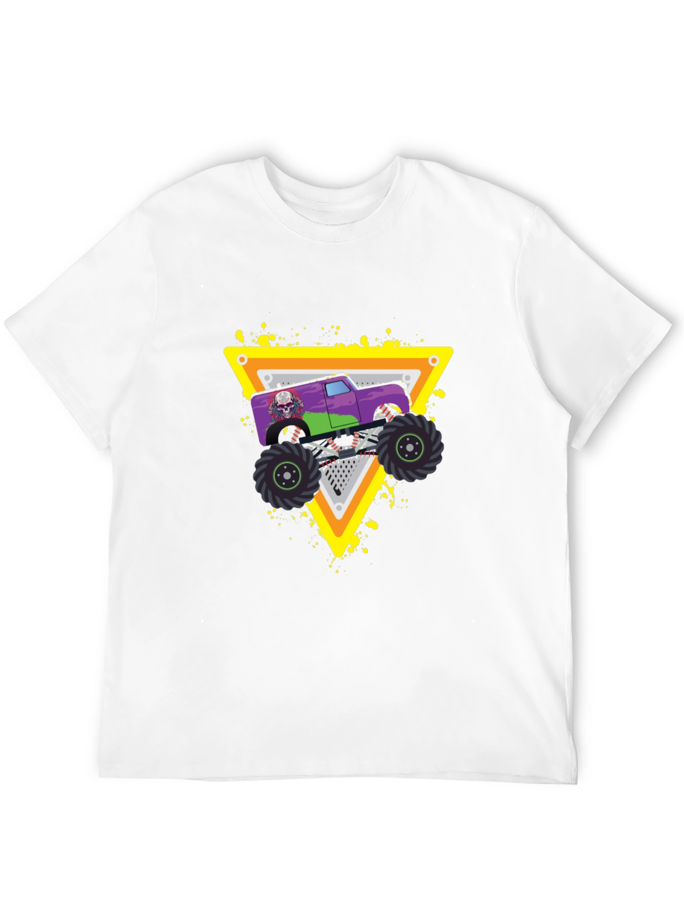 Monster Truck Graphic Black T-Shirt