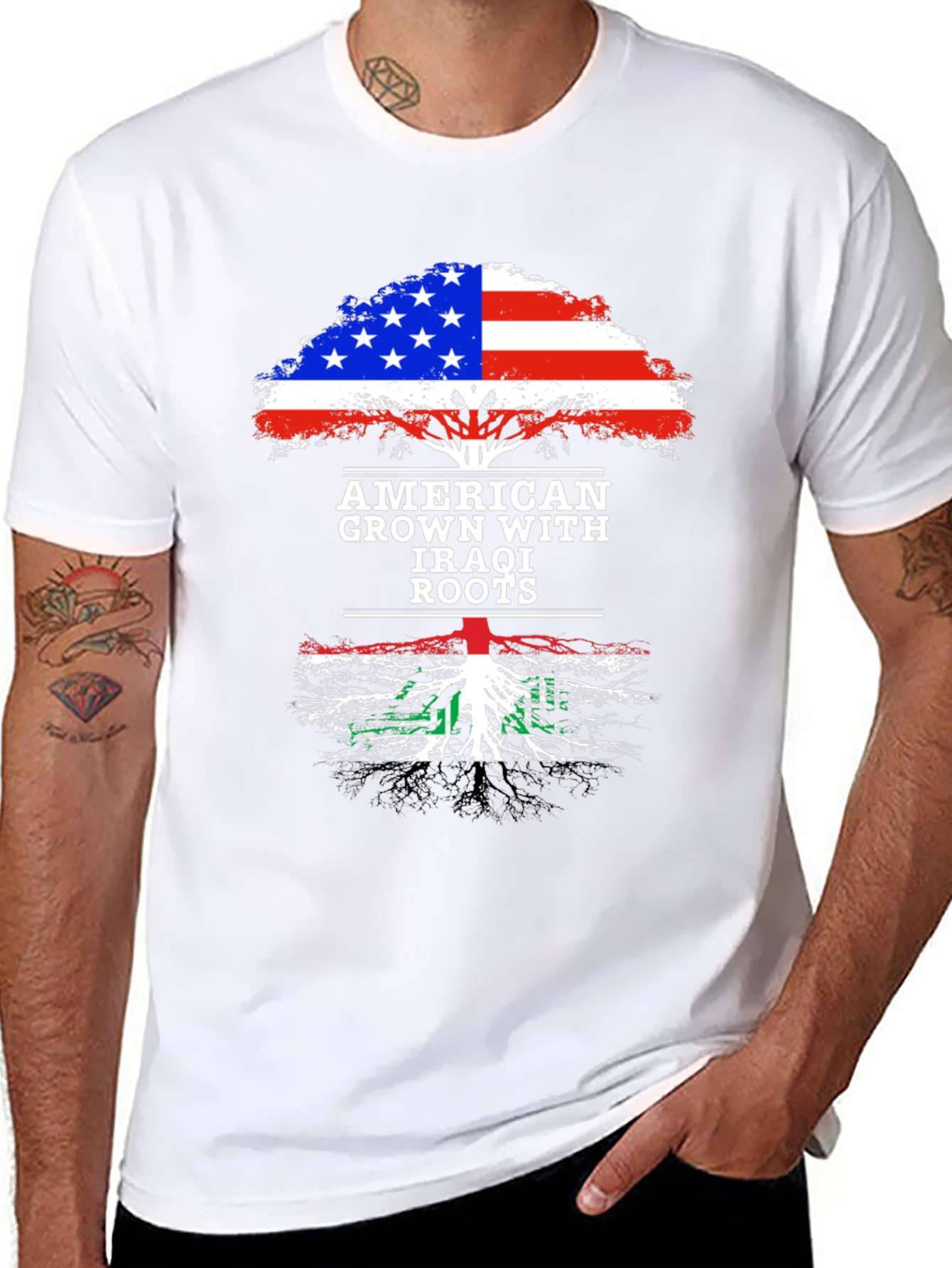American Grown with Iraqi Roots T-Shirt