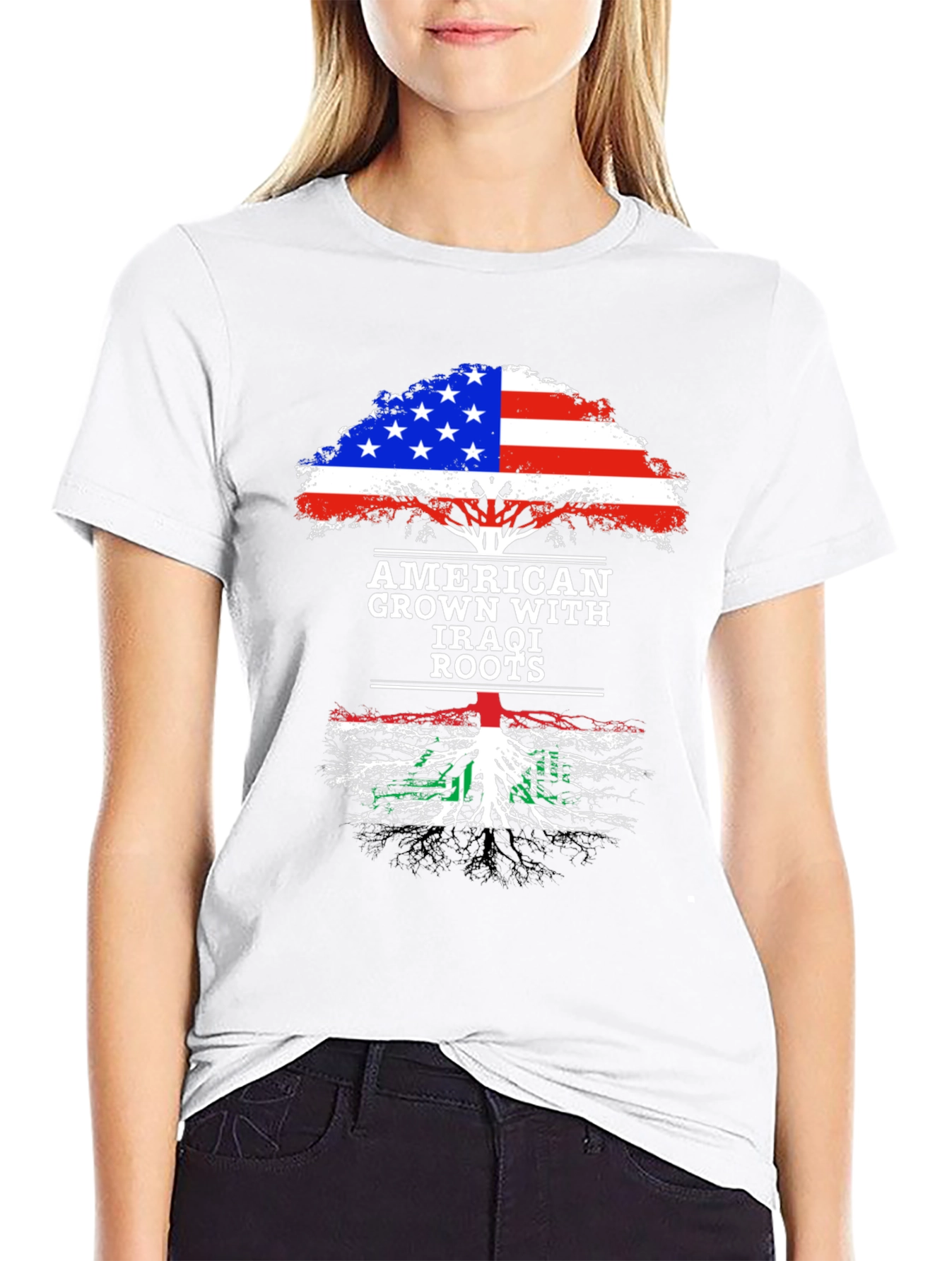 American Grown with Iraqi Roots T-Shirt