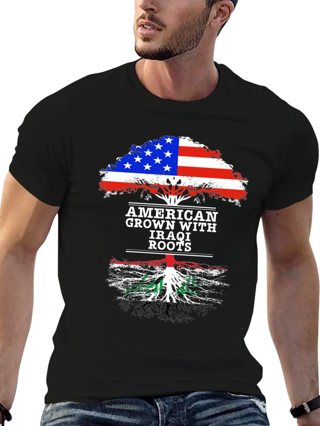 American Grown with Iraqi Roots T-Shirt