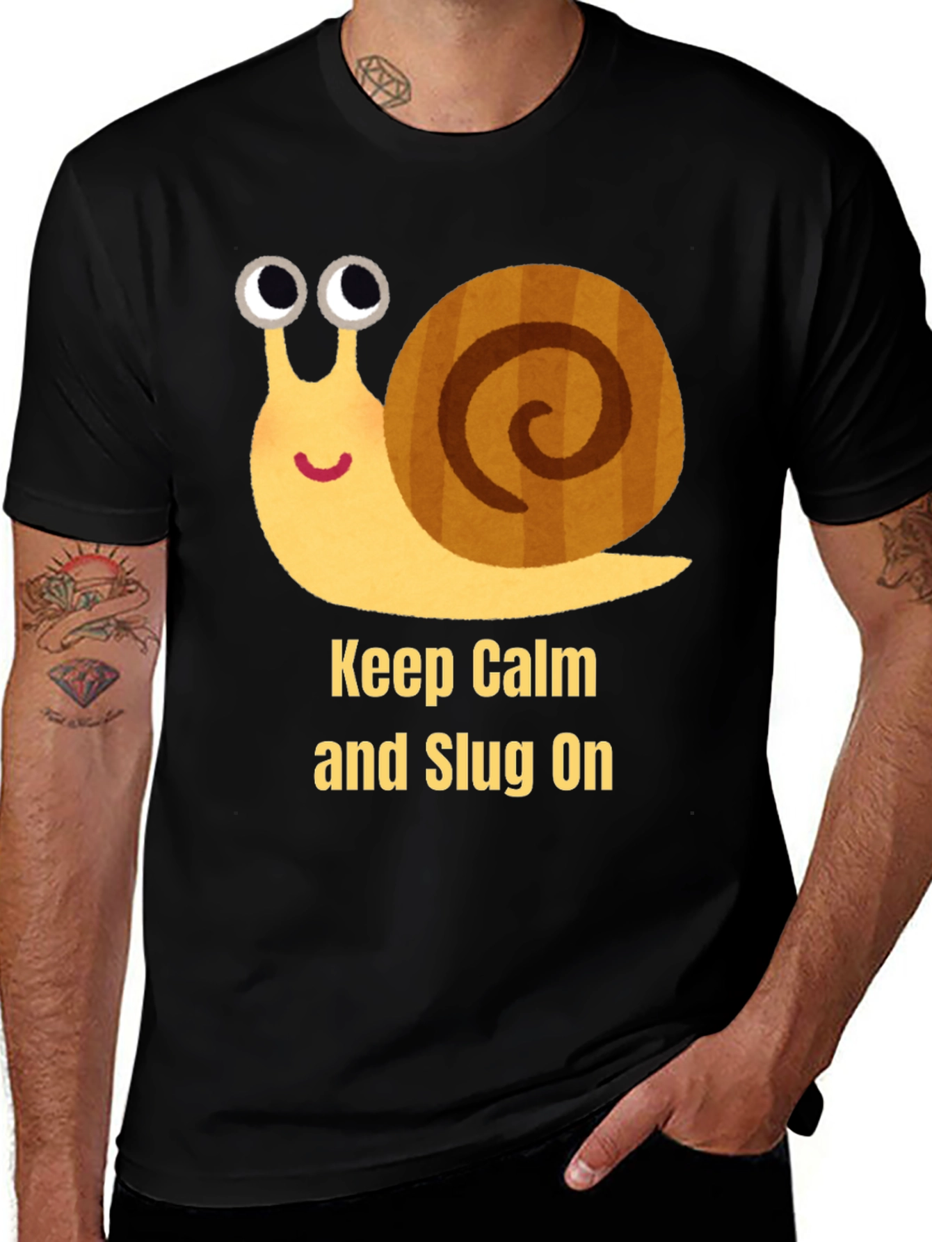 Keep Calm and Slug On T-Shirt