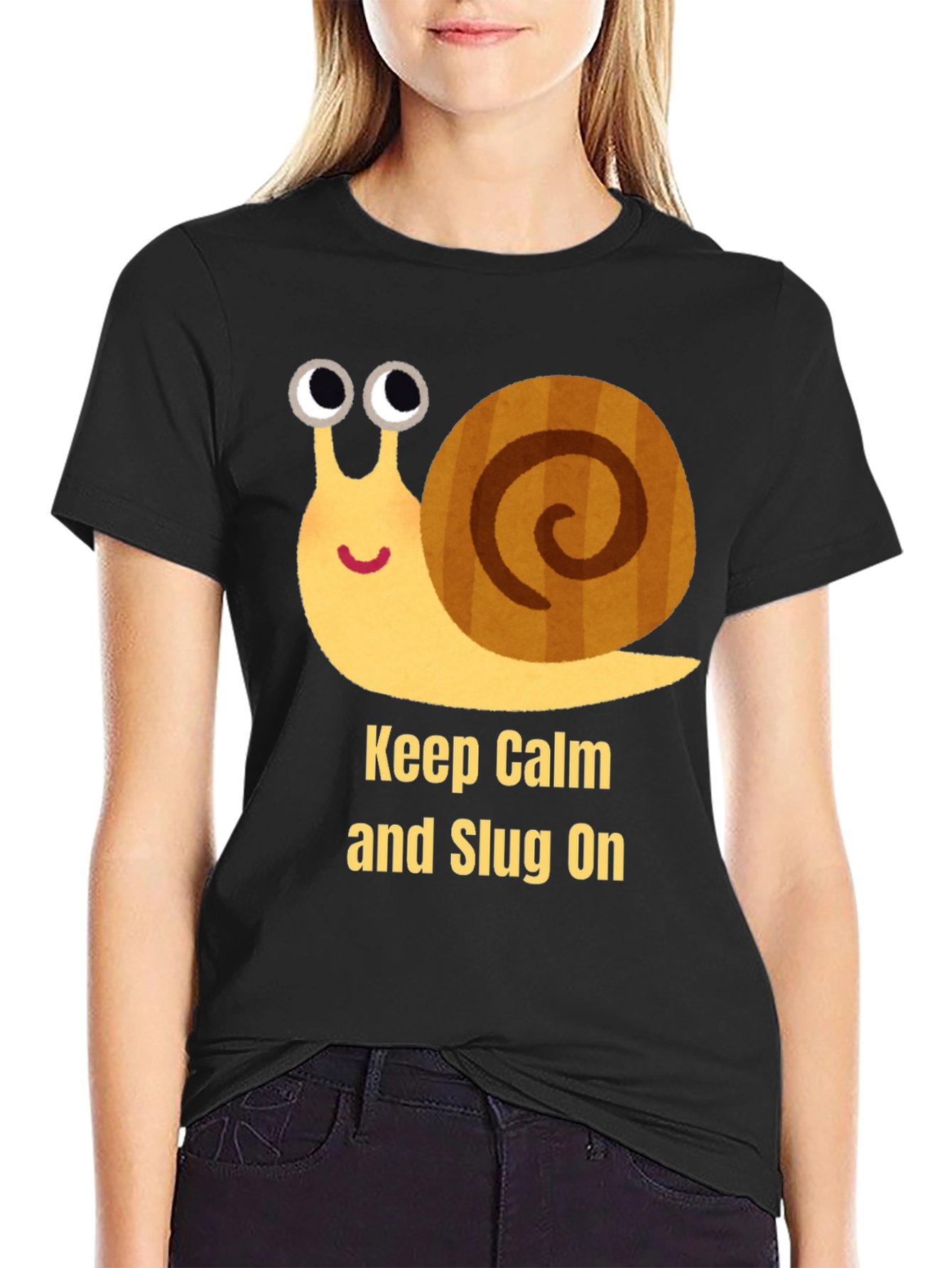 Keep Calm and Slug On T-Shirt