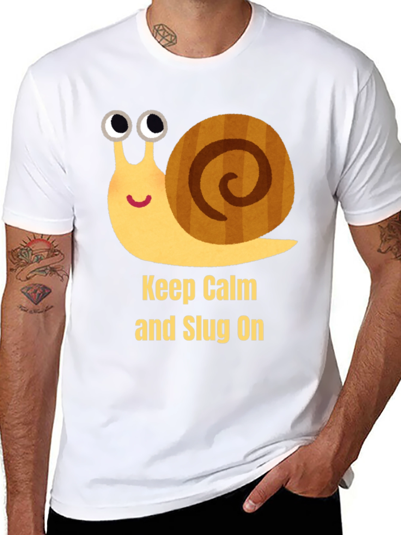 Keep Calm and Slug On T-Shirt