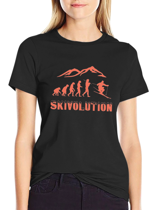 Ski Evolution T-Shirt -  Skivolution Design