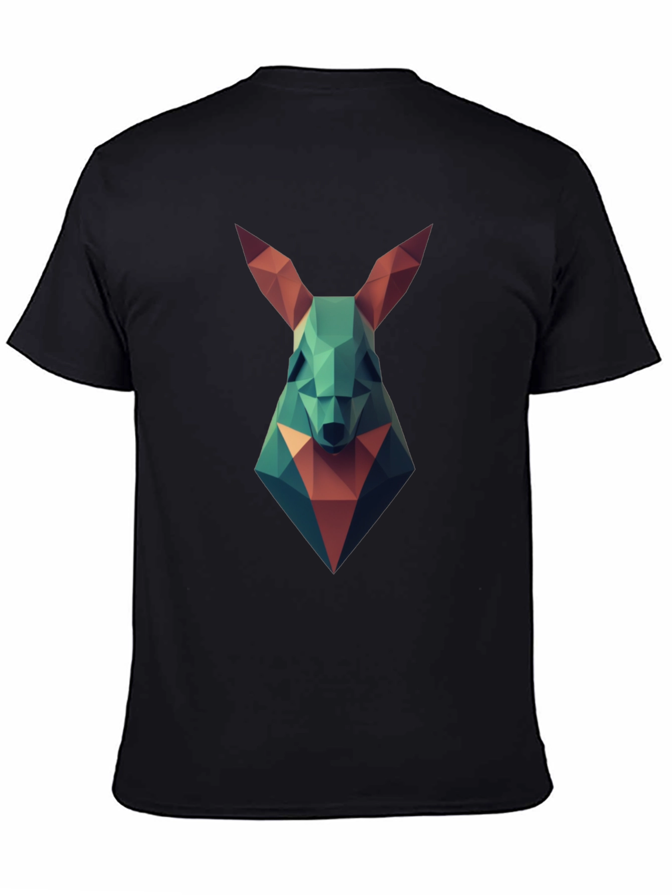 Geometric Rabbit Graphic T-Shirt