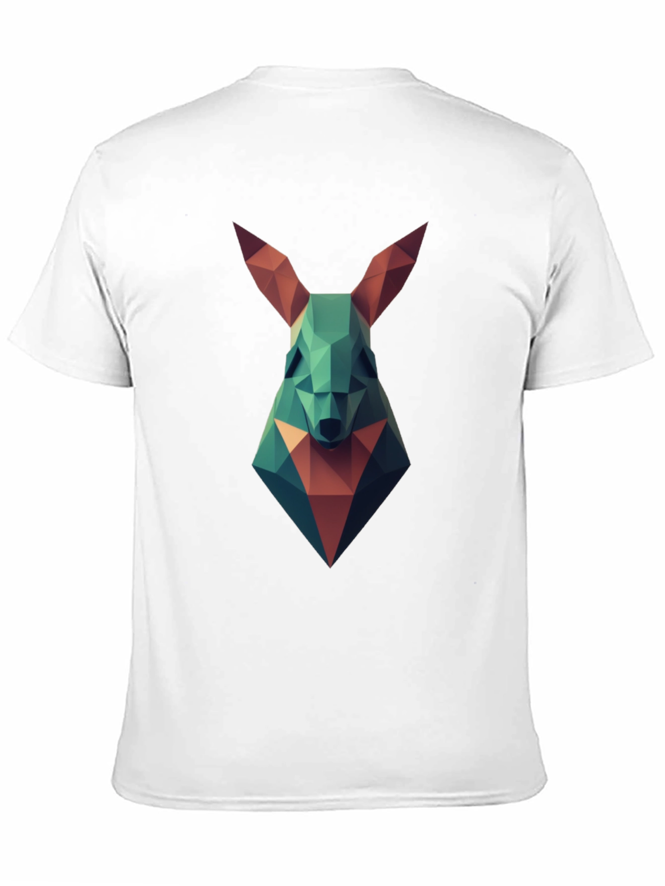 Geometric Rabbit Graphic T-Shirt