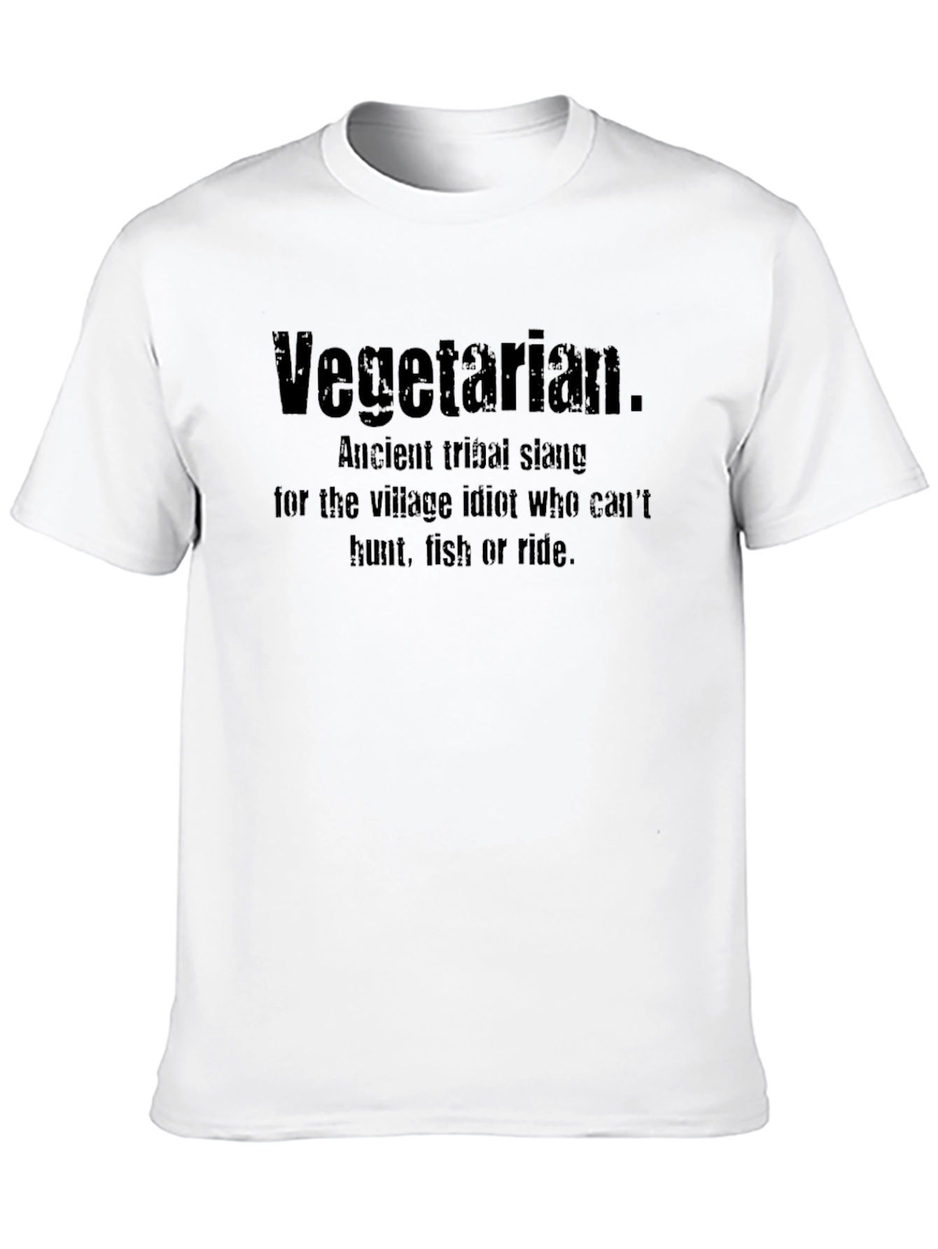 Vegetarian Ancient Tribal Slang T-Shirt