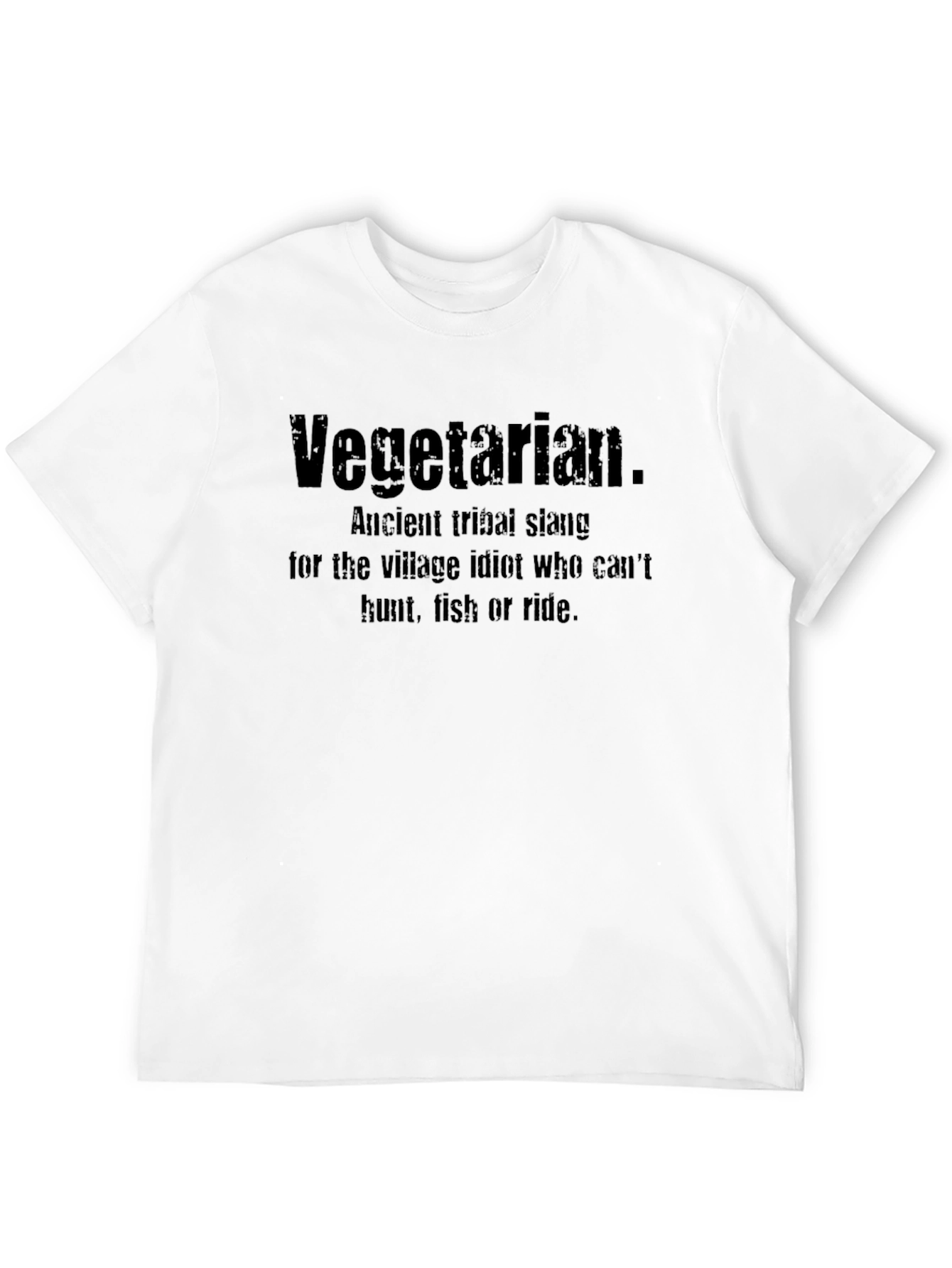 Vegetarian Ancient Tribal Slang T-Shirt