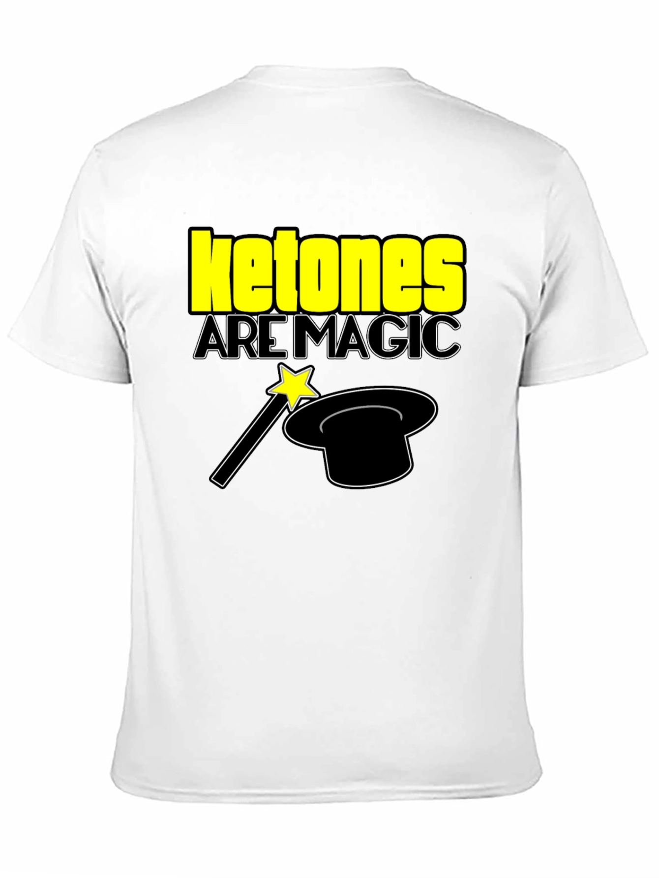 Ketones Are Magic T-Shirt - Black Graphic Tee