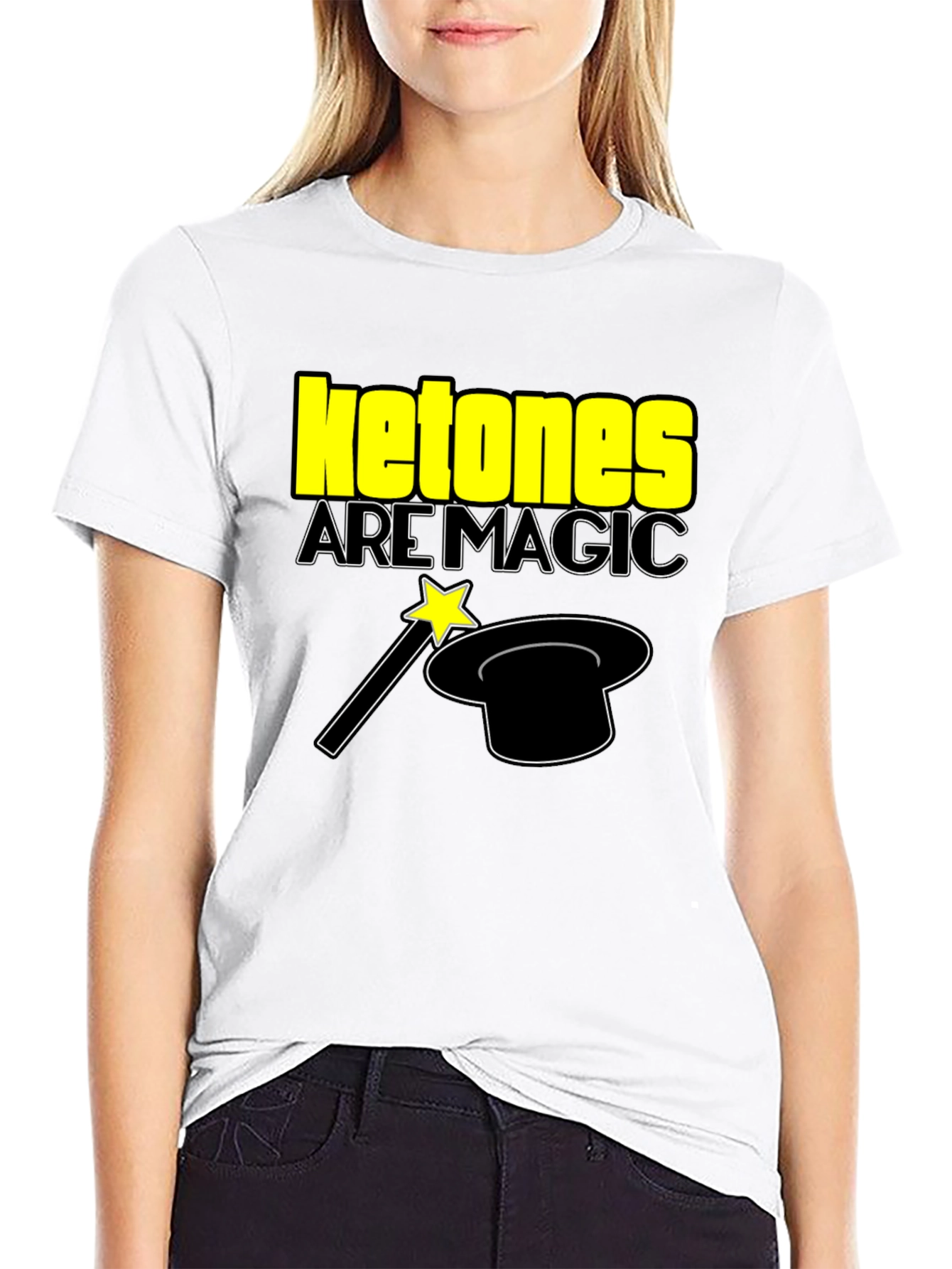 Ketones Are Magic T-Shirt - Black Graphic Tee