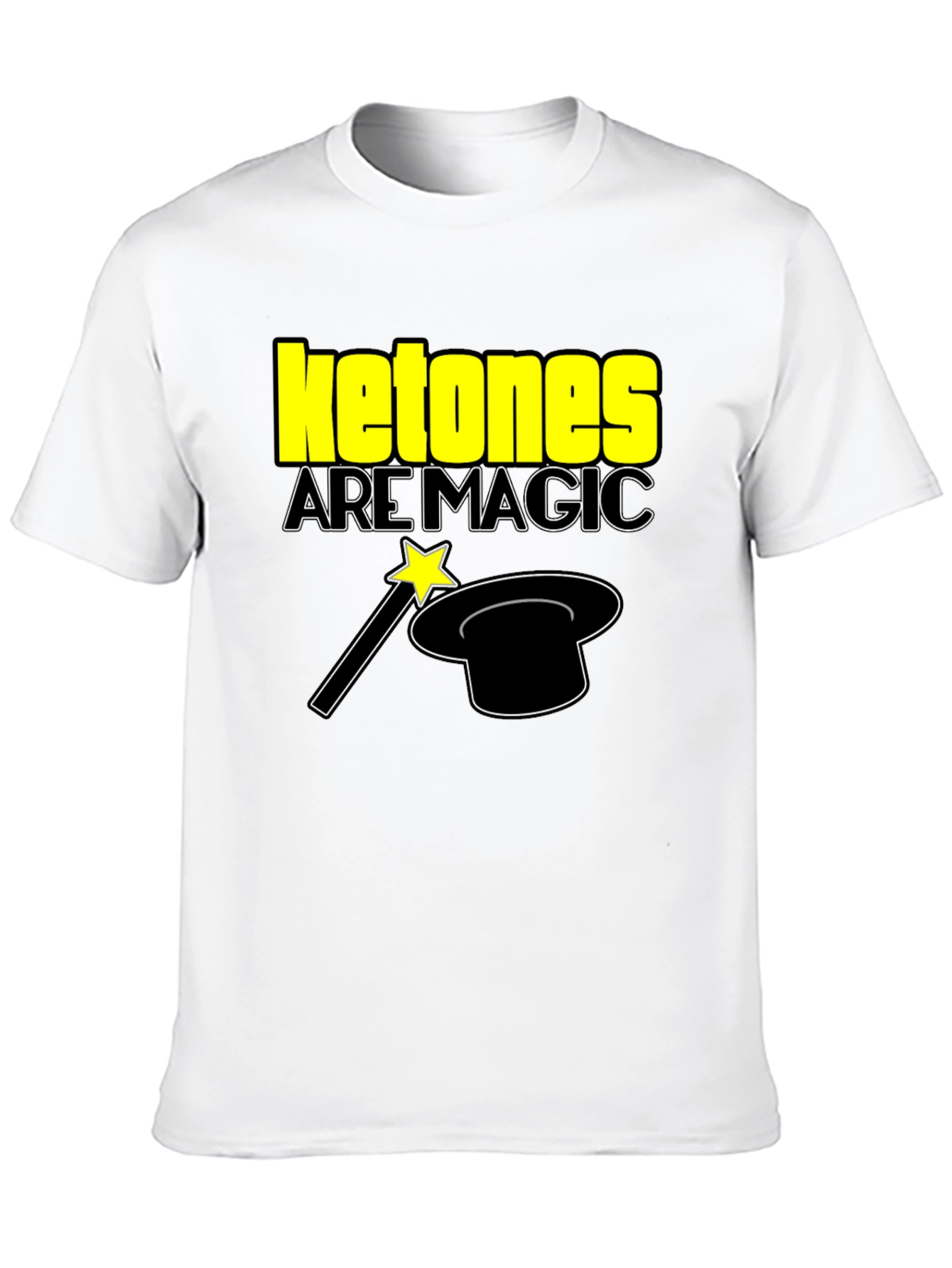 Ketones Are Magic T-Shirt - Black Graphic Tee