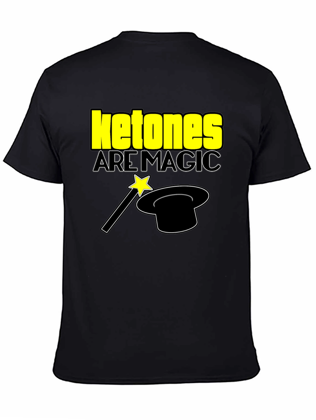 Ketones Are Magic T-Shirt - Black Graphic Tee