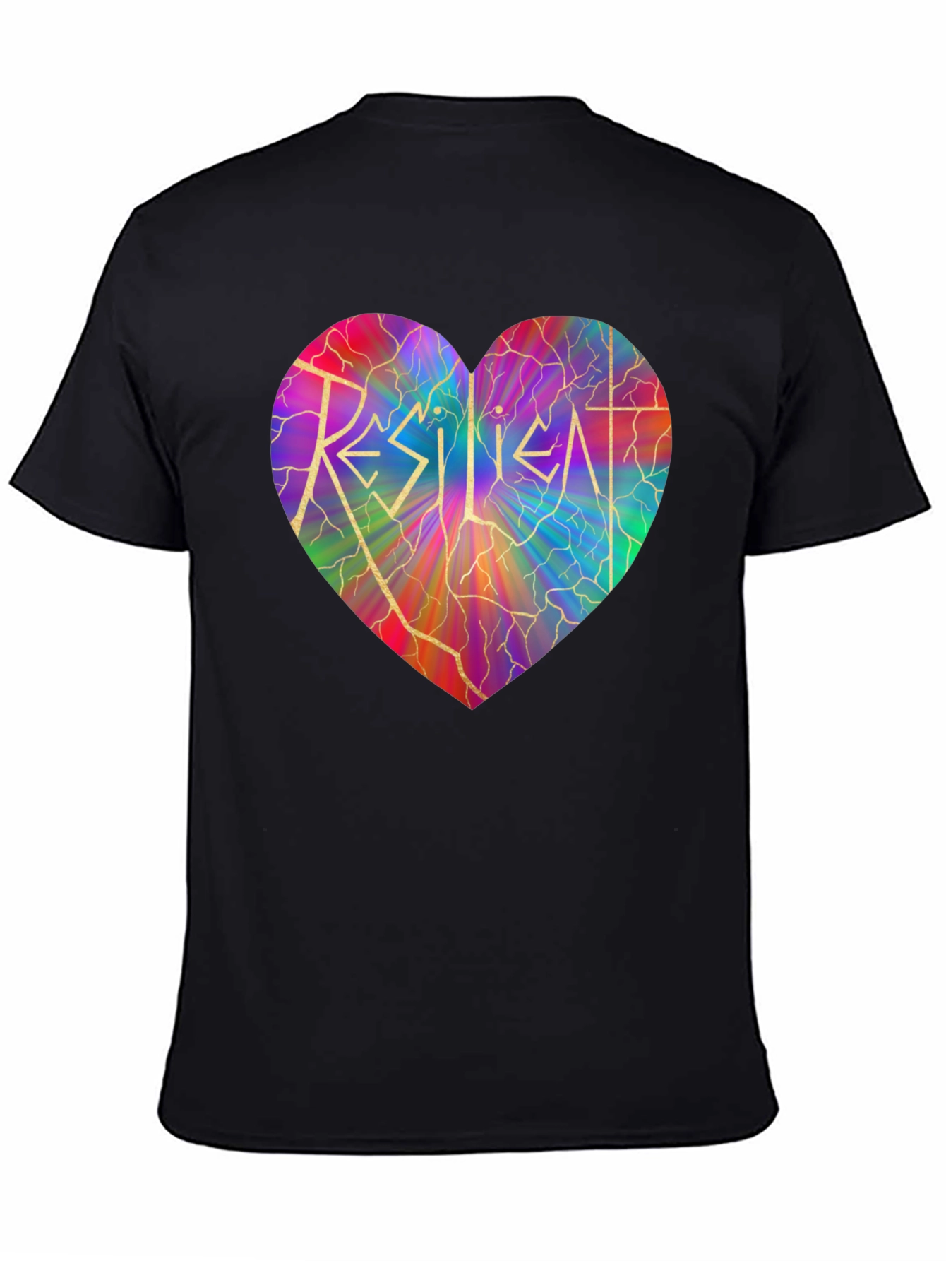 Resilient Heart Graphic T-Shirt - Stylish & Meaningful