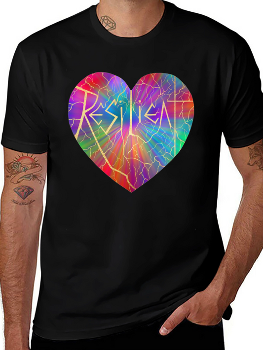 Resilient Heart Graphic T-Shirt - Stylish & Meaningful
