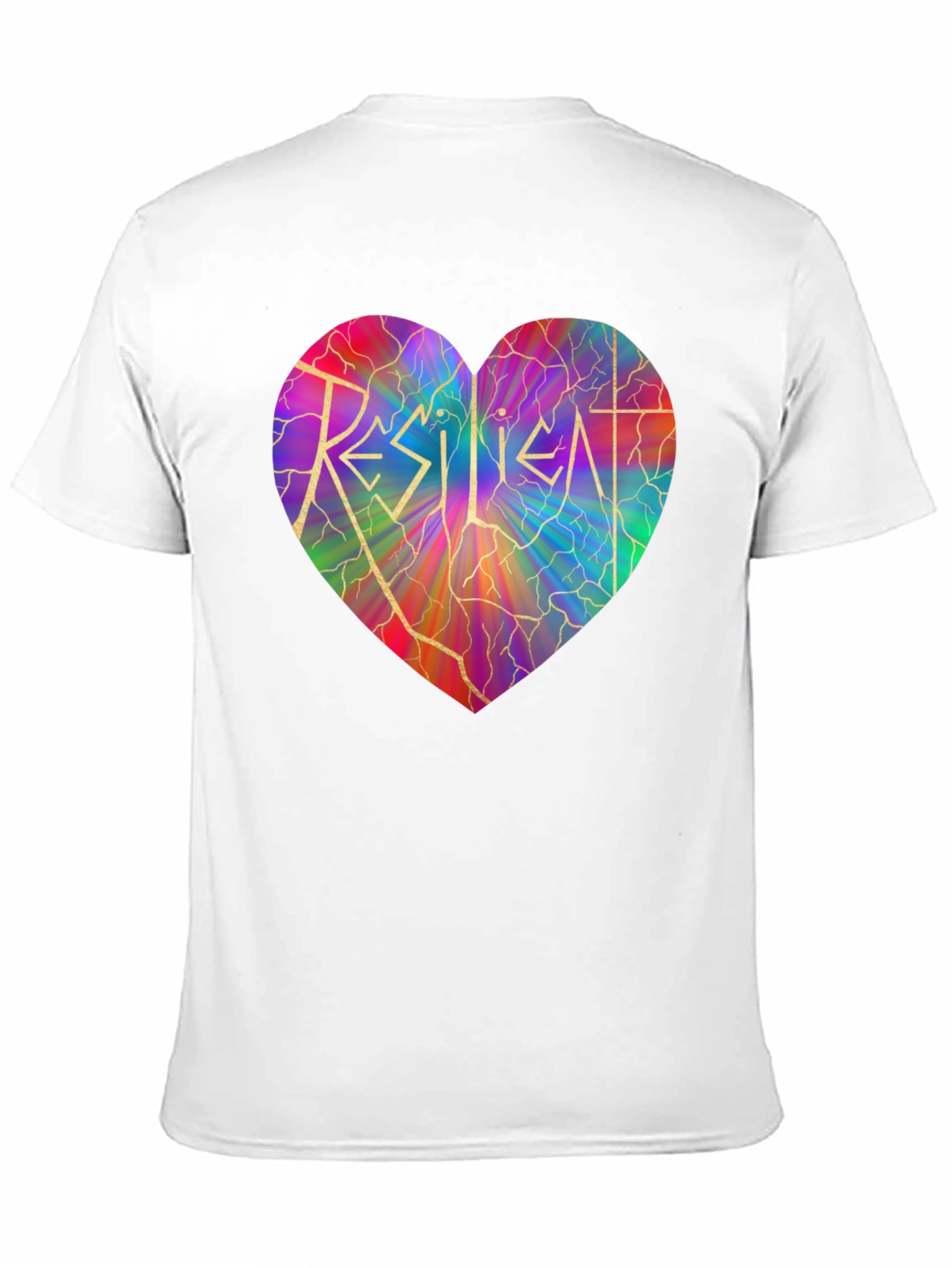 Resilient Heart Graphic T-Shirt - Stylish & Meaningful