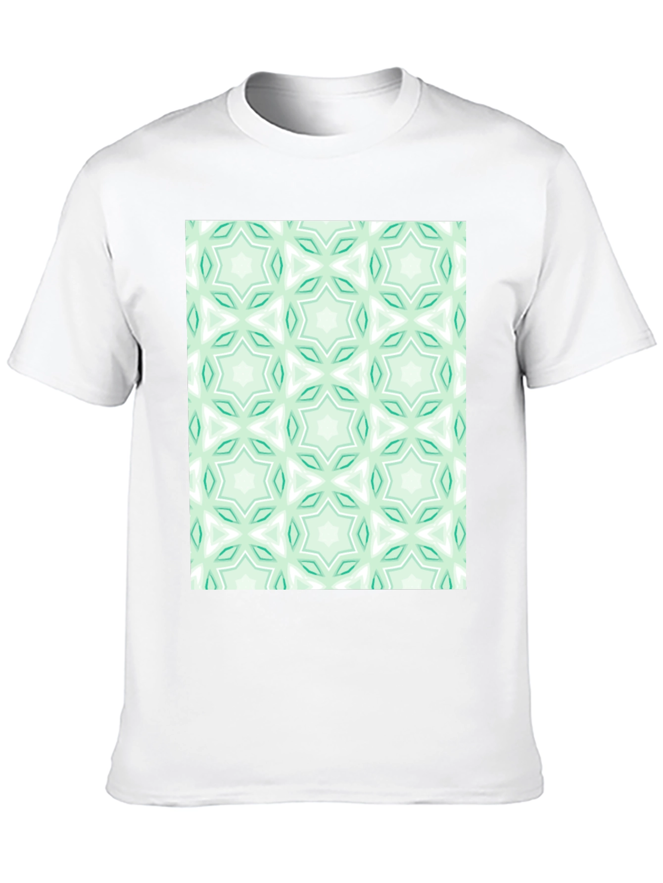 Modern Geometric Pattern Tee