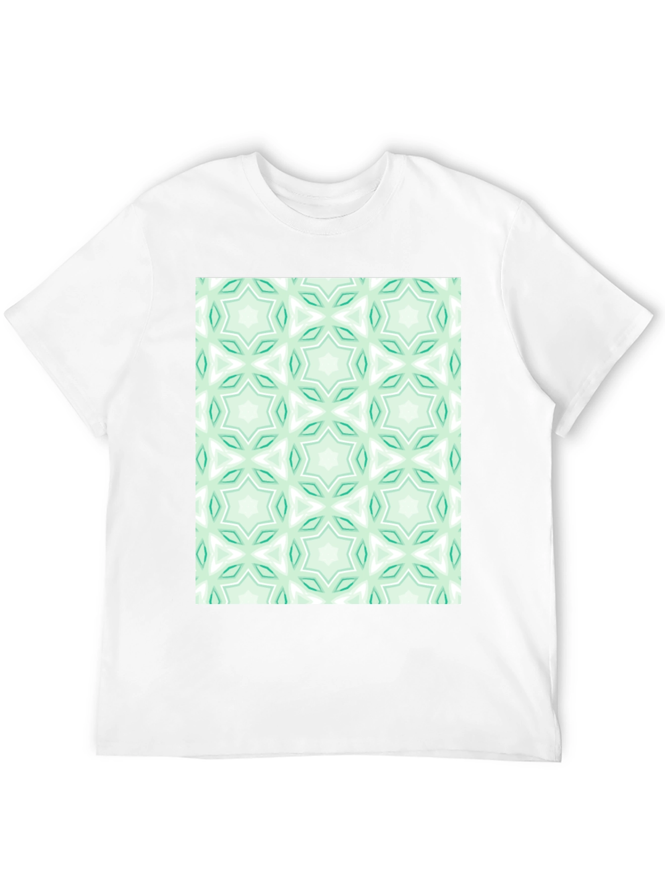 Modern Geometric Pattern Tee