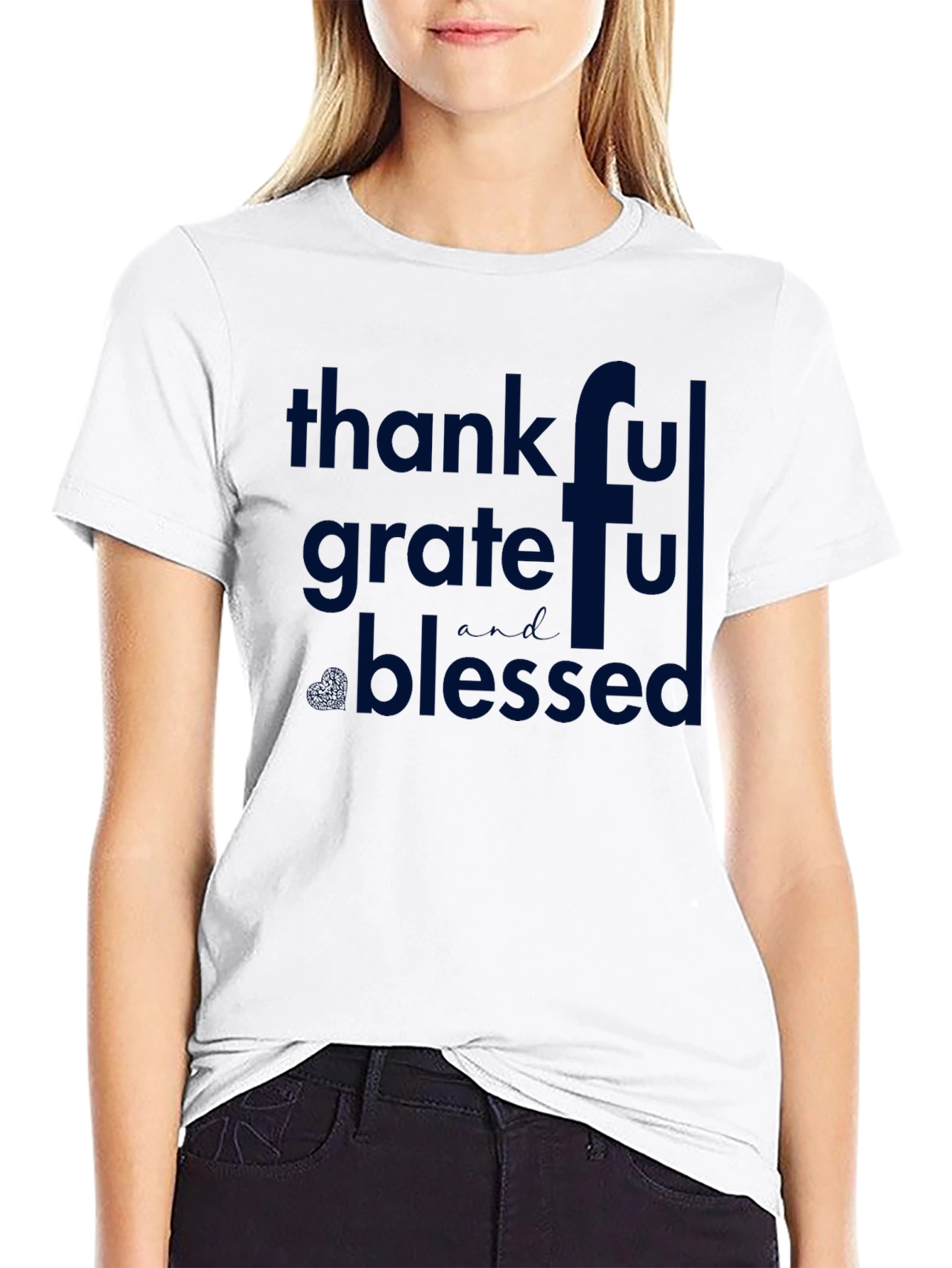 Thankful Grateful Blessed T-Shirt