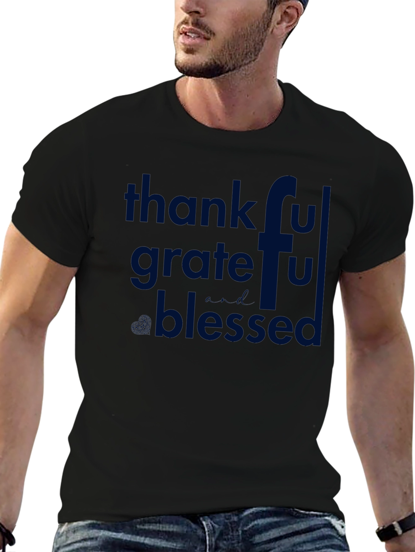 Thankful Grateful Blessed T-Shirt