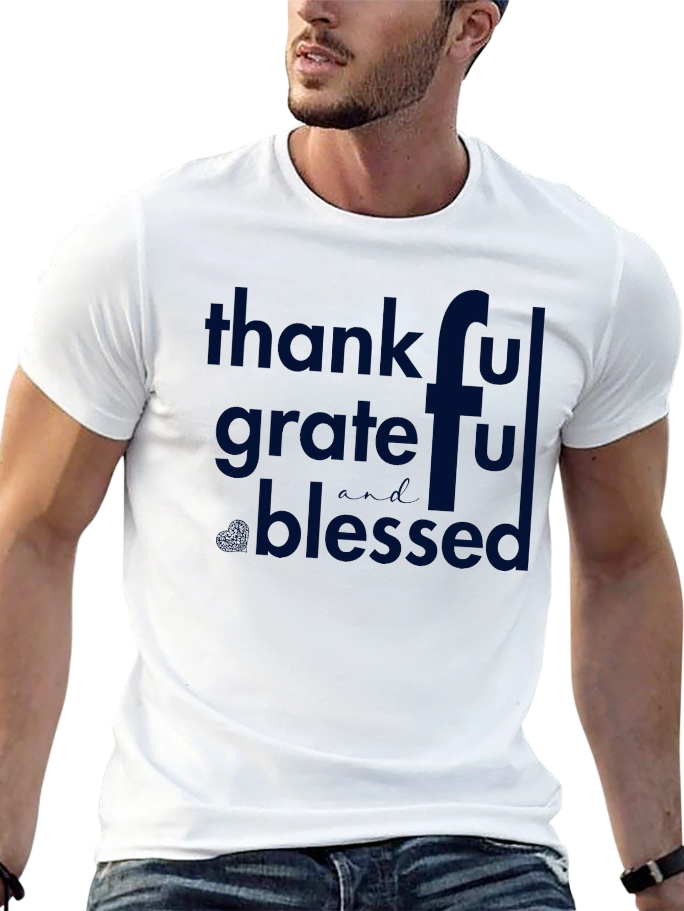 Thankful Grateful Blessed T-Shirt