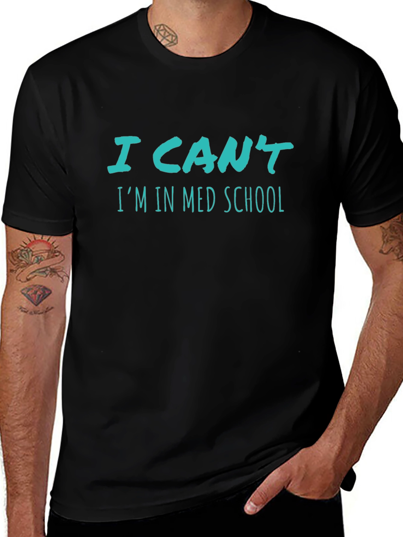 I Cant Im In Med School T-Shirt