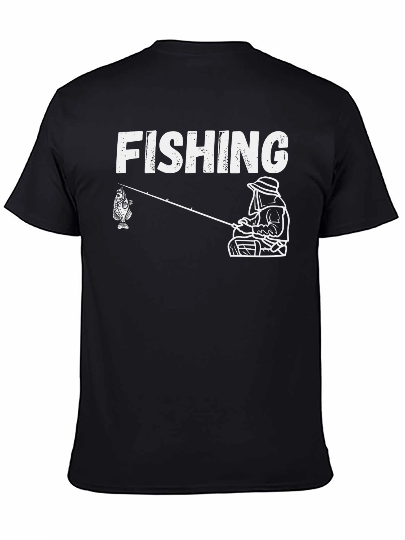 Fishing T-Shirt Angler Graphic Tee