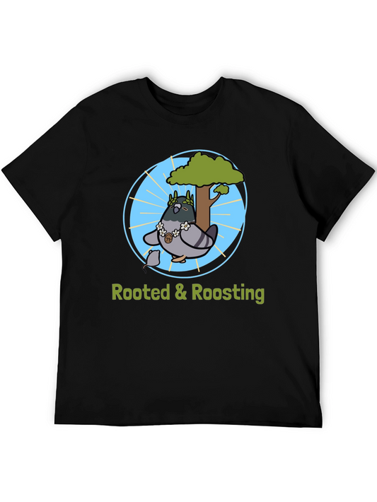 Rested & Roosting Pigeon Graphic Tee