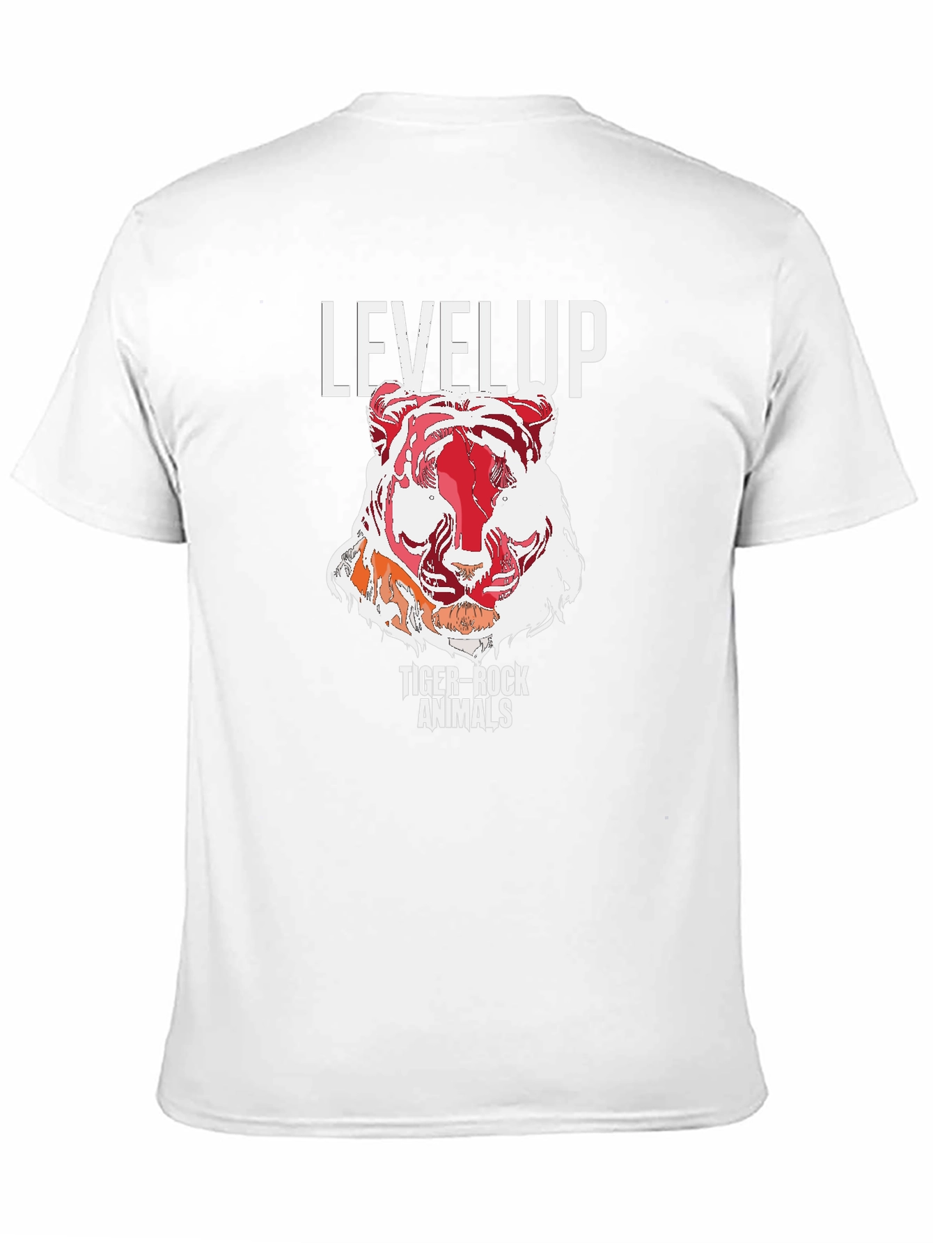 Level Up Tiger Graphic Tee