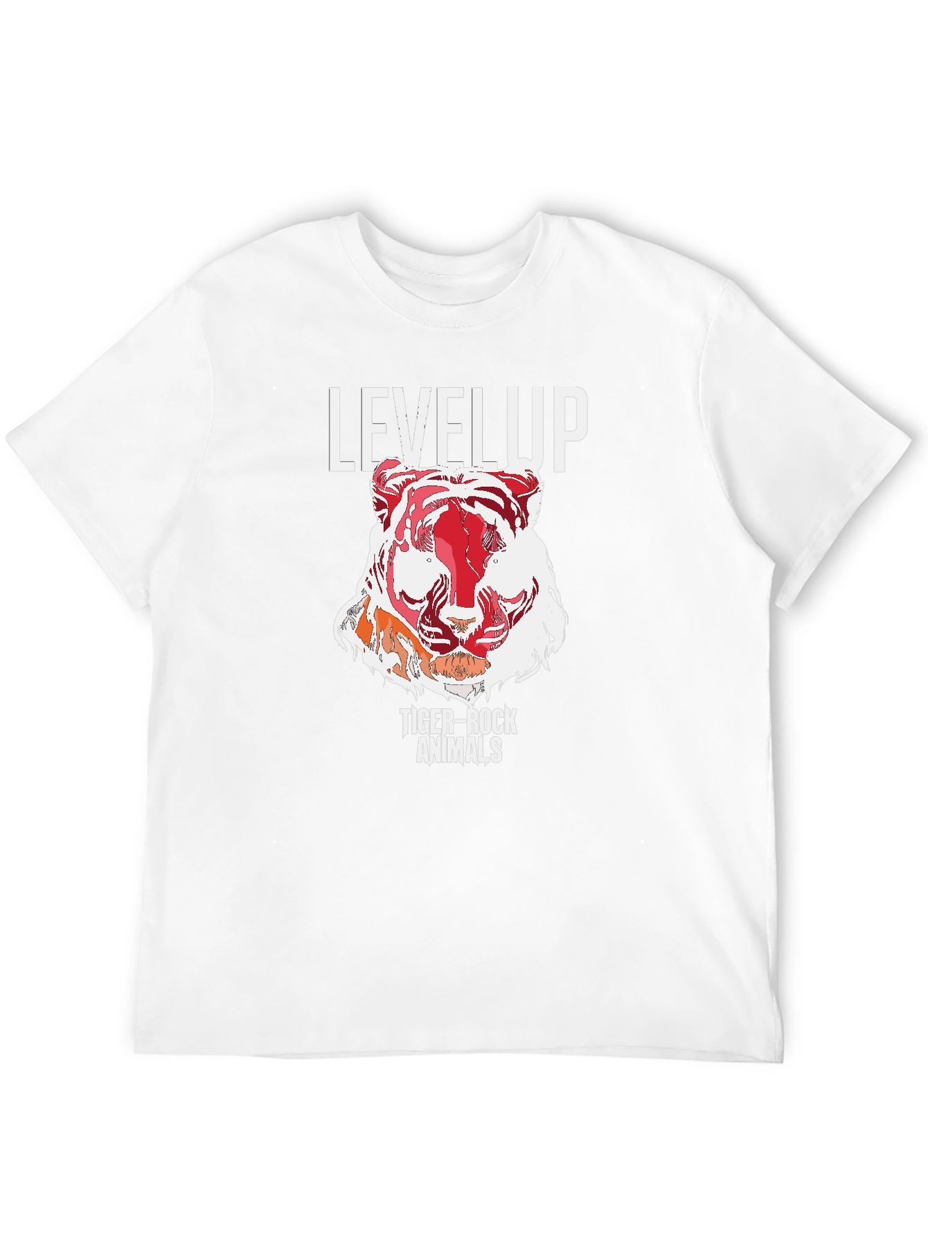 Level Up Tiger Graphic Tee