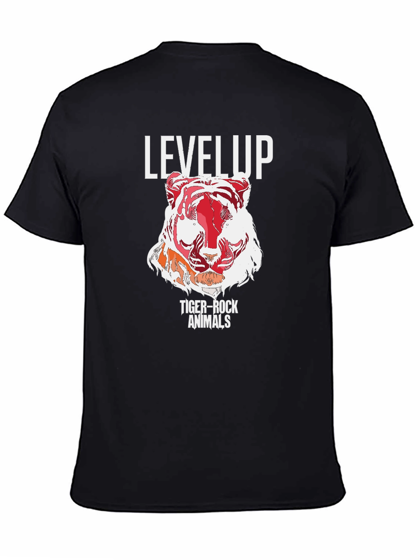 Level Up Tiger Graphic Tee