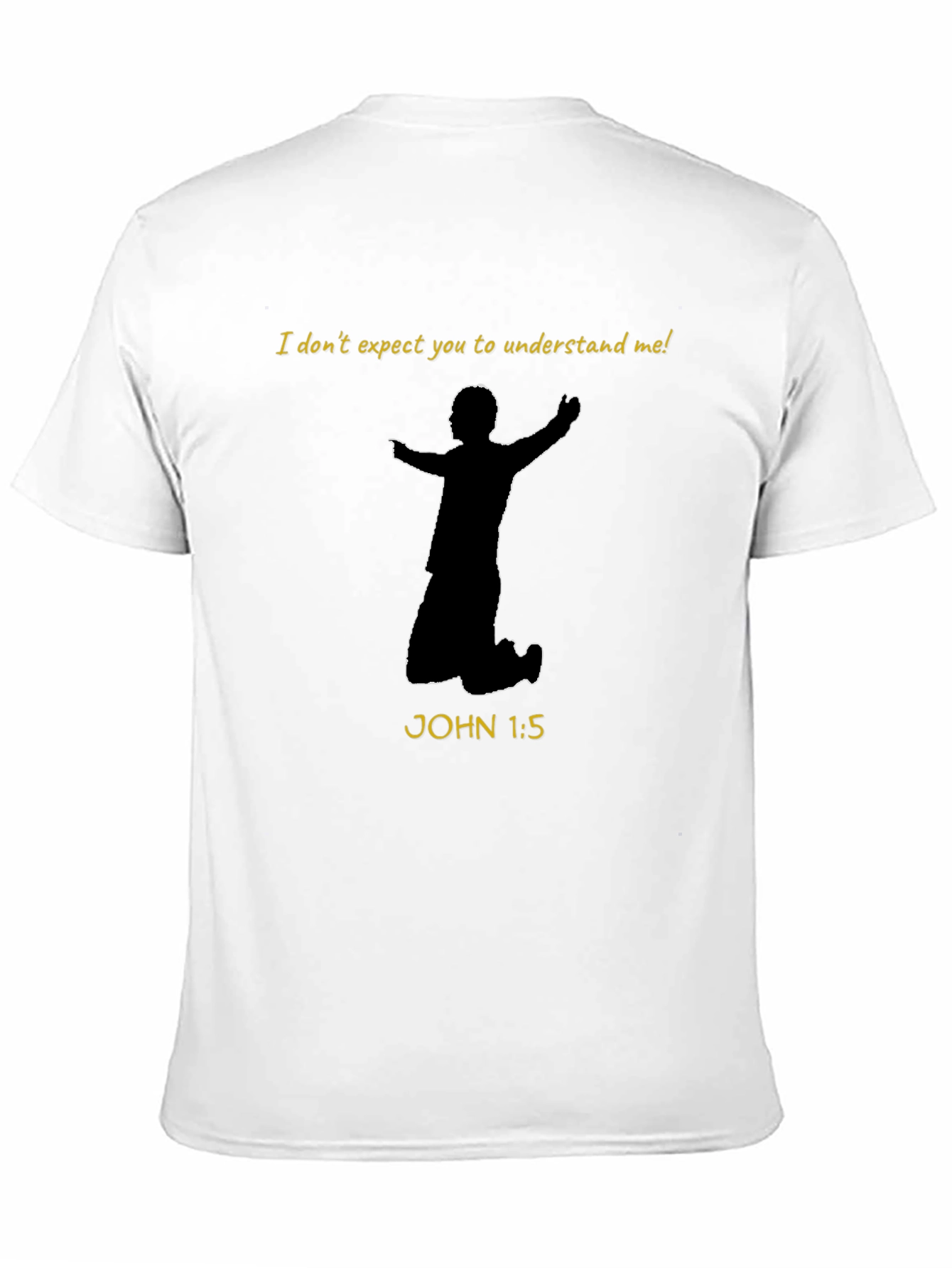 Faith-Based Graphic Tee - I Dont Expect You