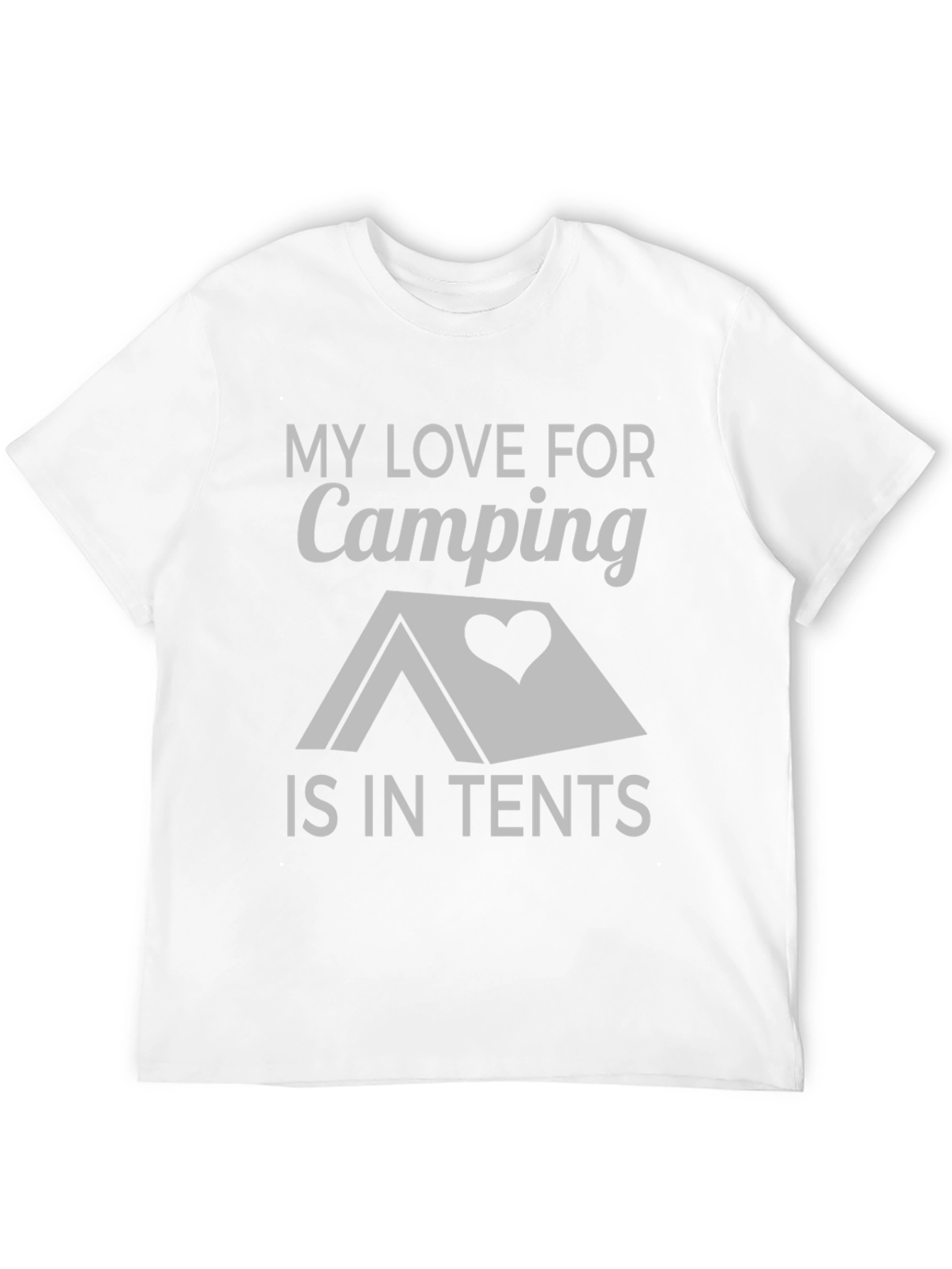 Camping Love T-Shirt - In Tents Design