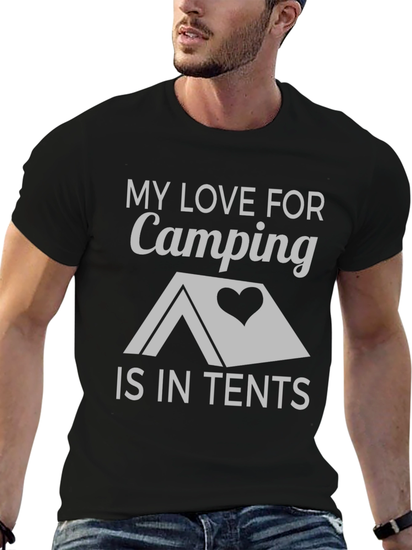 Camping Love T-Shirt - In Tents Design