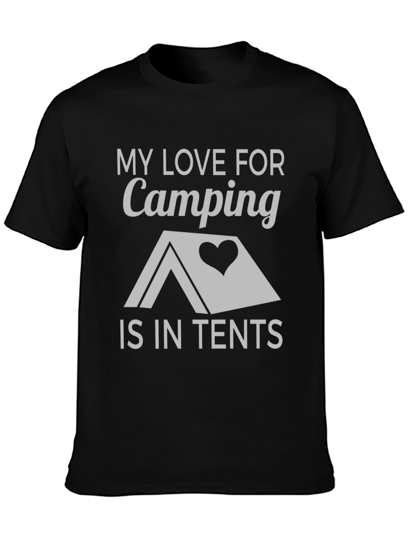 Camping Love T-Shirt - In Tents Design