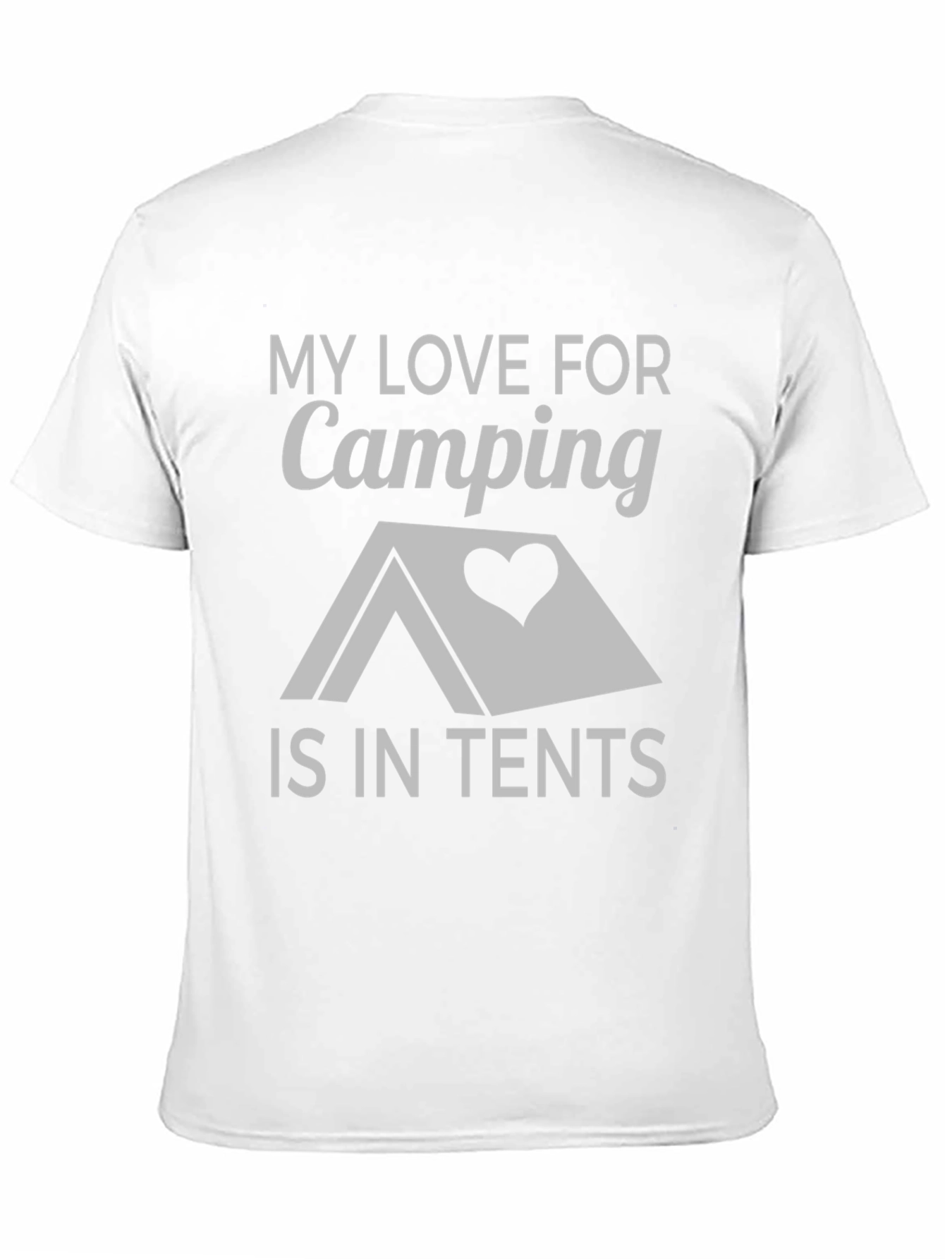 Camping Love T-Shirt - In Tents Design
