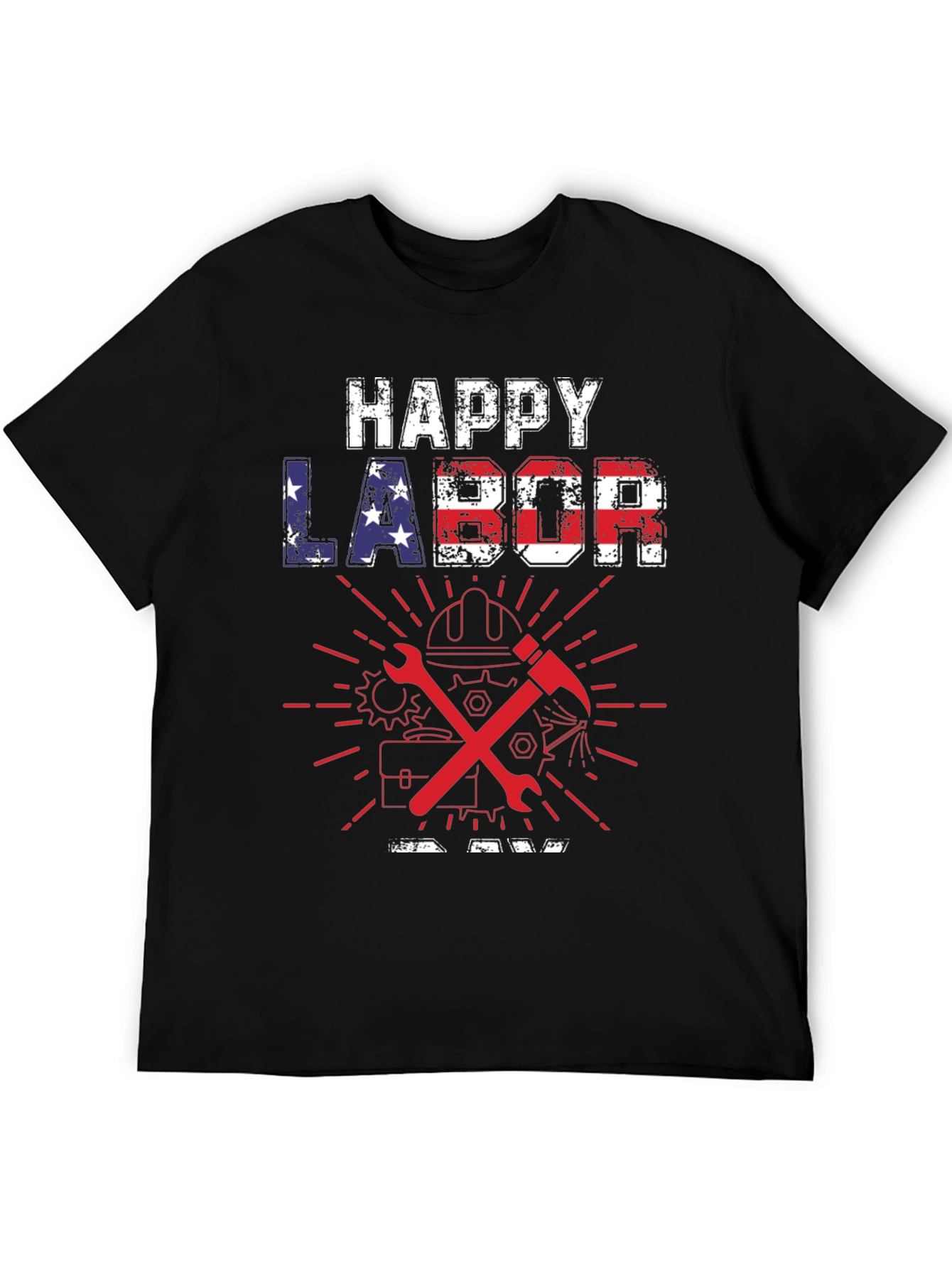 Happy Labor Day Graphic T-Shirt